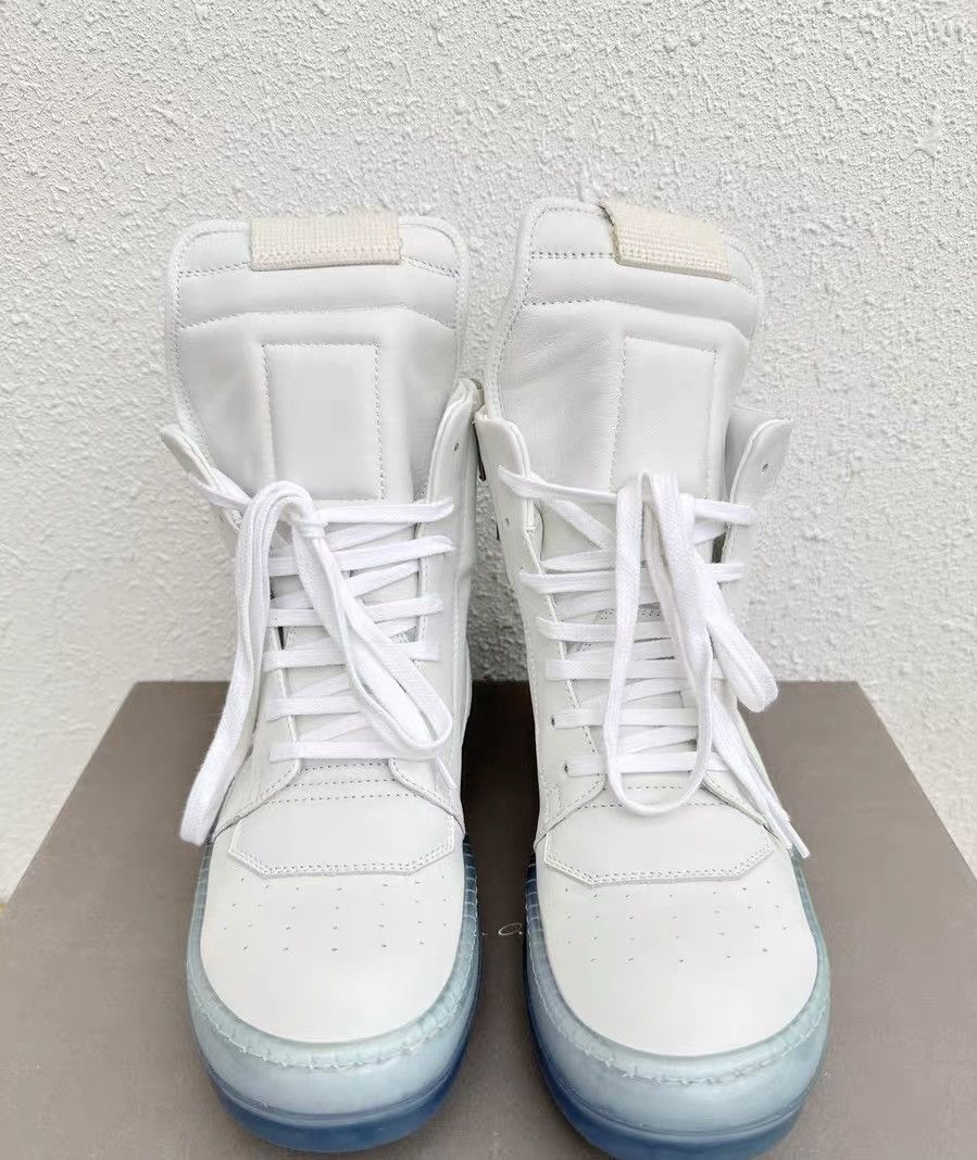 Rick Owens Rick Owens high-top shoes with transparent sole Size US 8 / IT 38 - 4 Thumbnail