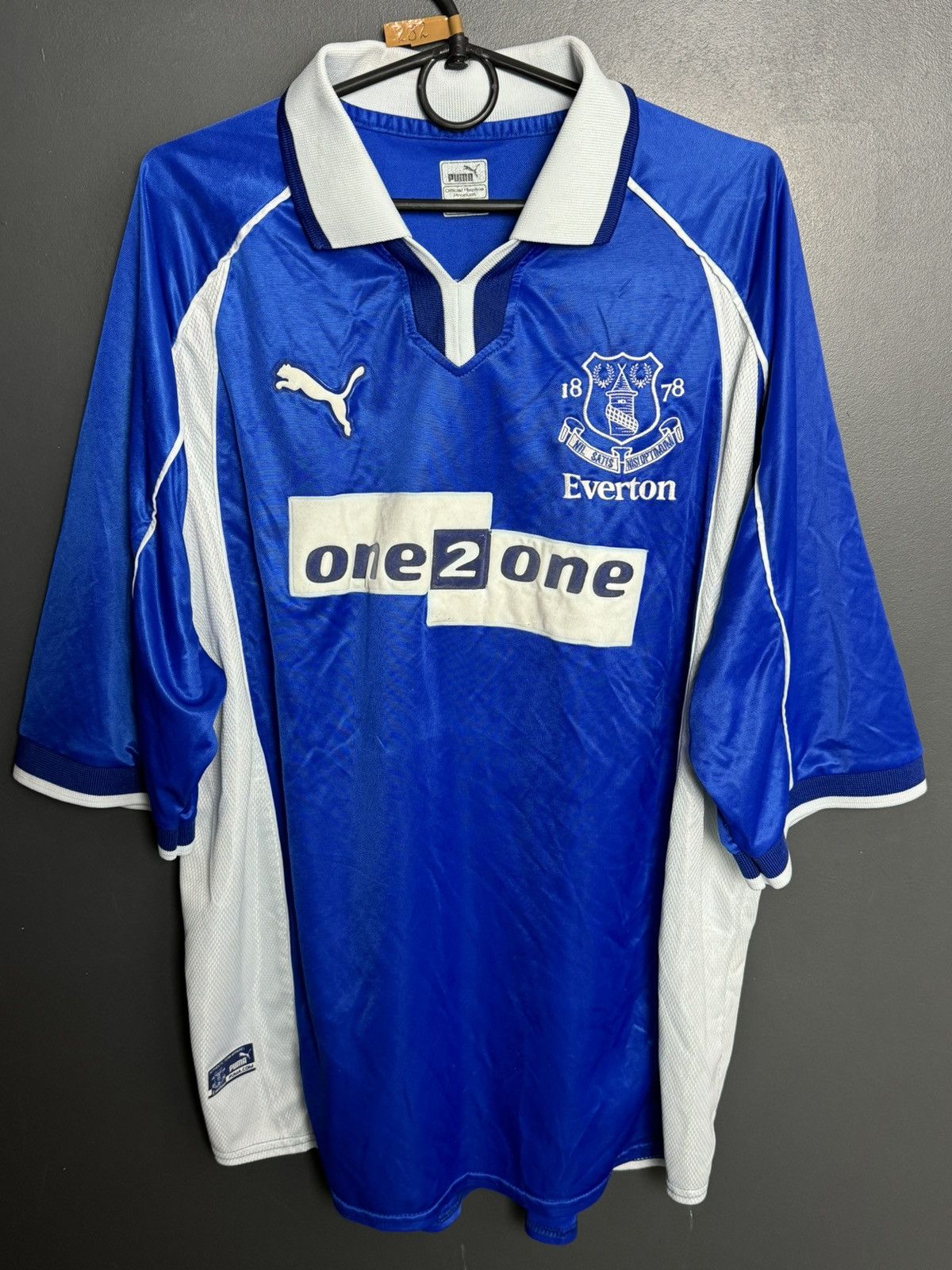 Puma Everton 00/02 Home Football Jersey Size US XL / EU 56 / 4 - 1 Thumbnail