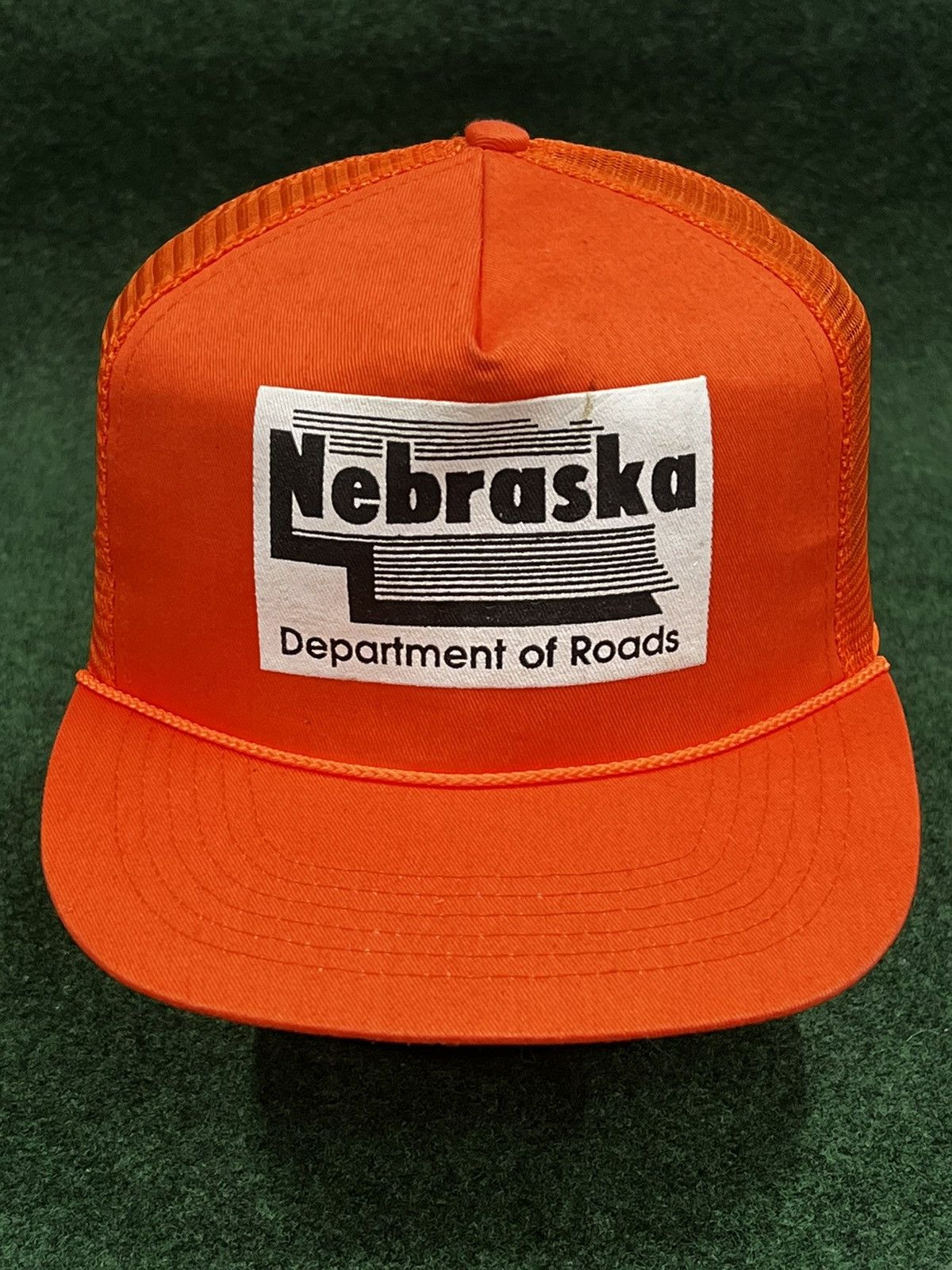 Vintage Vintage 80s Nebraska Department Of Roads Trucker Hat Size ONE SIZE - 1 Thumbnail