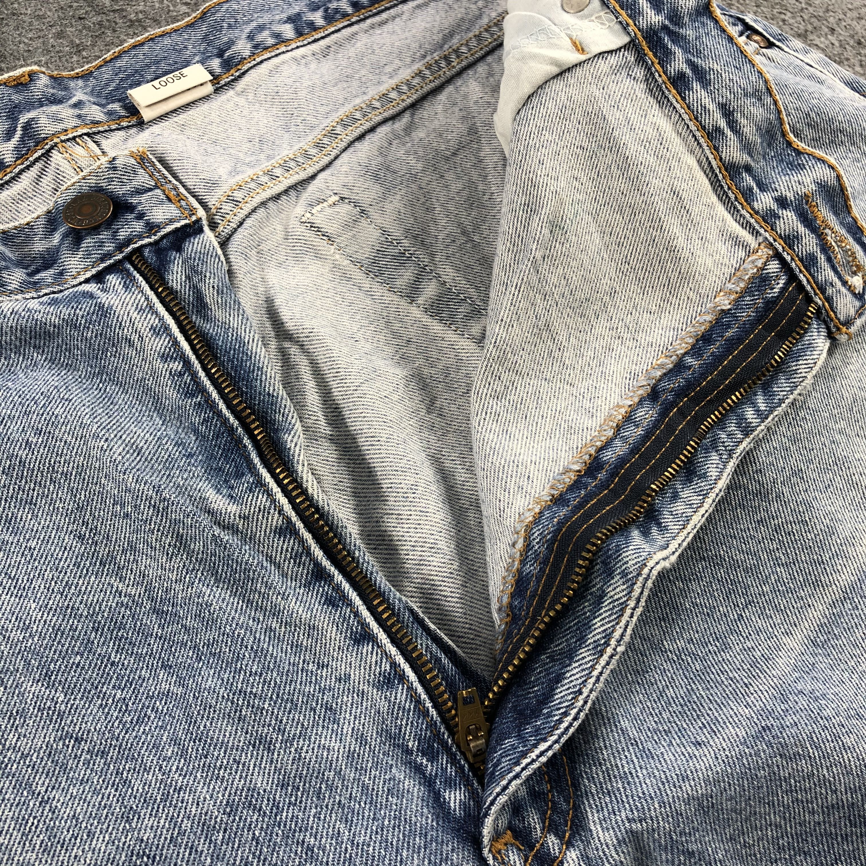 Levi's 90s Vintage Light Wash Levis 545 Jeans-J1514 Size US 43 - 9 Thumbnail