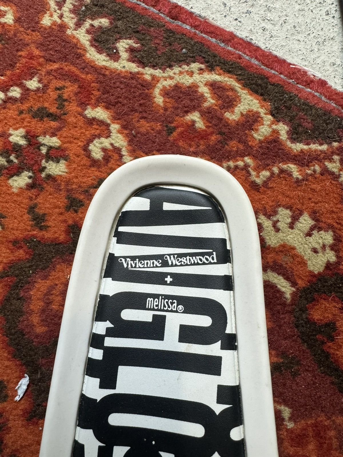 Melissa × Vintage × Vivienne Westwood Vintage Y2K Vivienne Westwood Melissa Pattern Seach Sandals Size US 9 / EU 42 - 4 Thumbnail