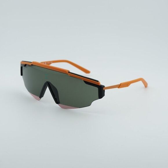 NIKE MARQUEE EDGE FN 815 Sunglasses Orange Shield Frame