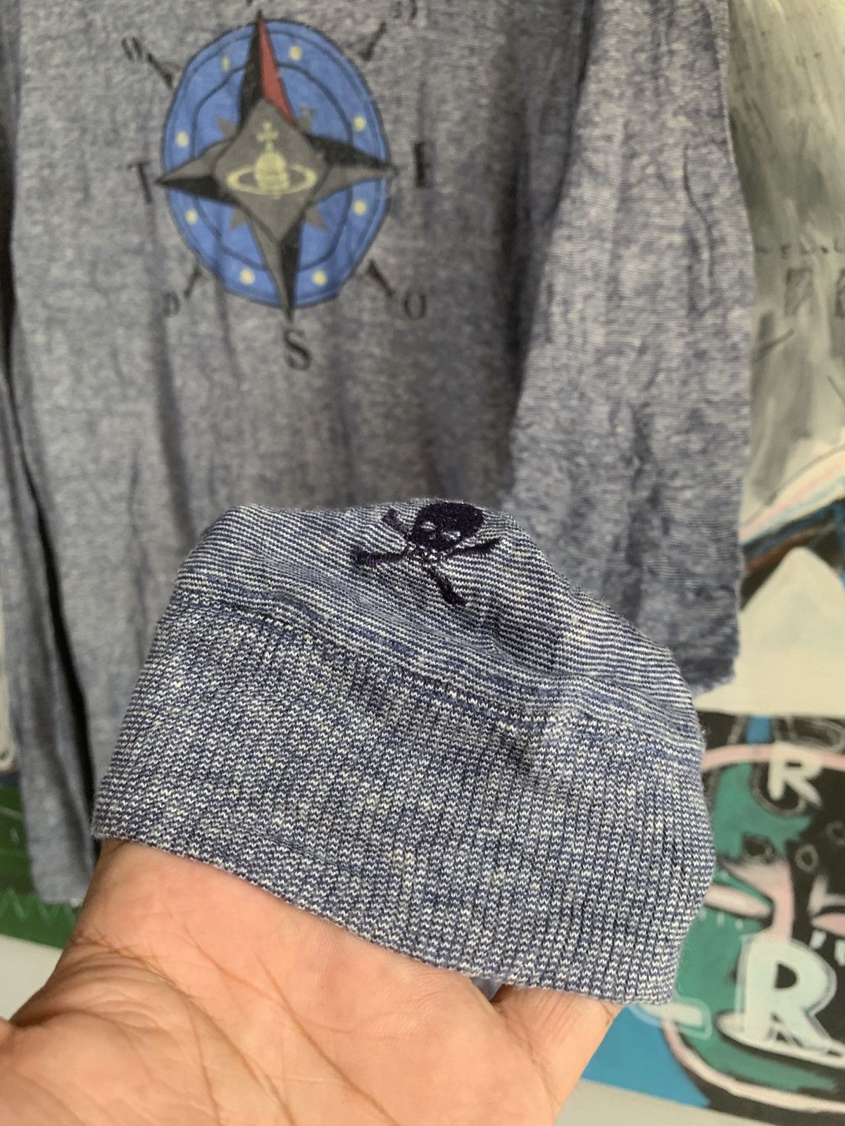 Lee × Vivienne Westwood Vivienne Westwood x Lee Logo Longsleeve Tee Shirt Size US M / EU 48-50 / 2 - 4 Thumbnail