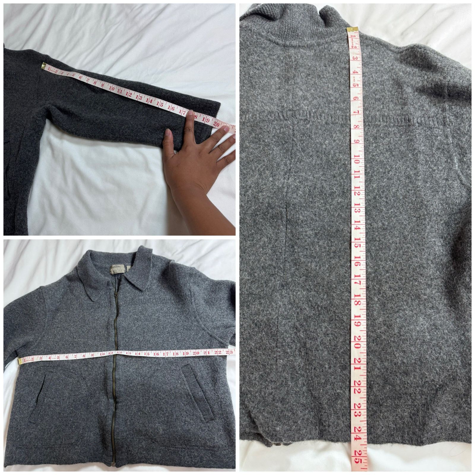 Structure Structure Le Collezioni Vintage 100% Wool Blazer Jacket XL Size XL / US 12-14 / IT 48-50 - 8 Thumbnail