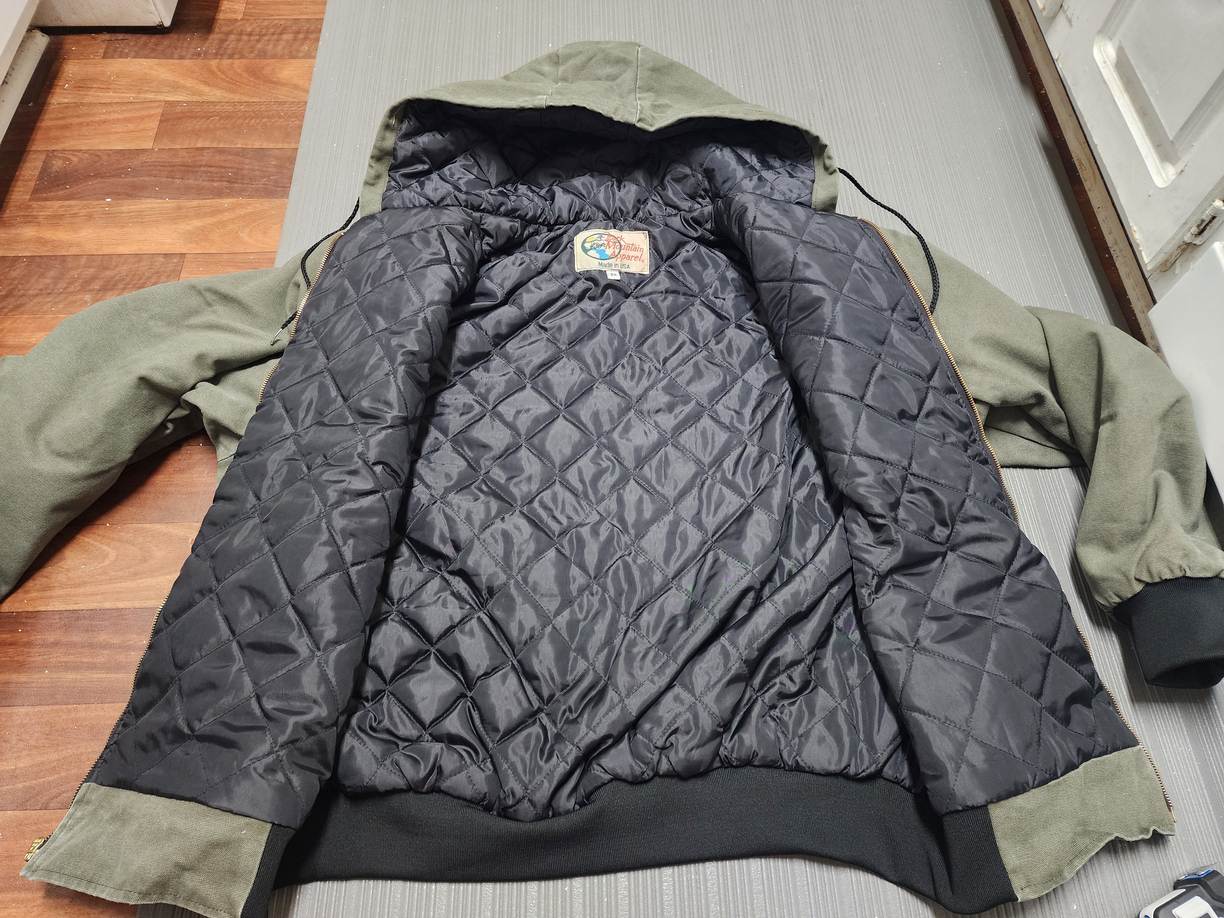 Carhartt Vtg Ozark Mountain Apparel Duck Canvas Quilt Lined USA Size US XXL / EU 58 / 5 - 4 Thumbnail