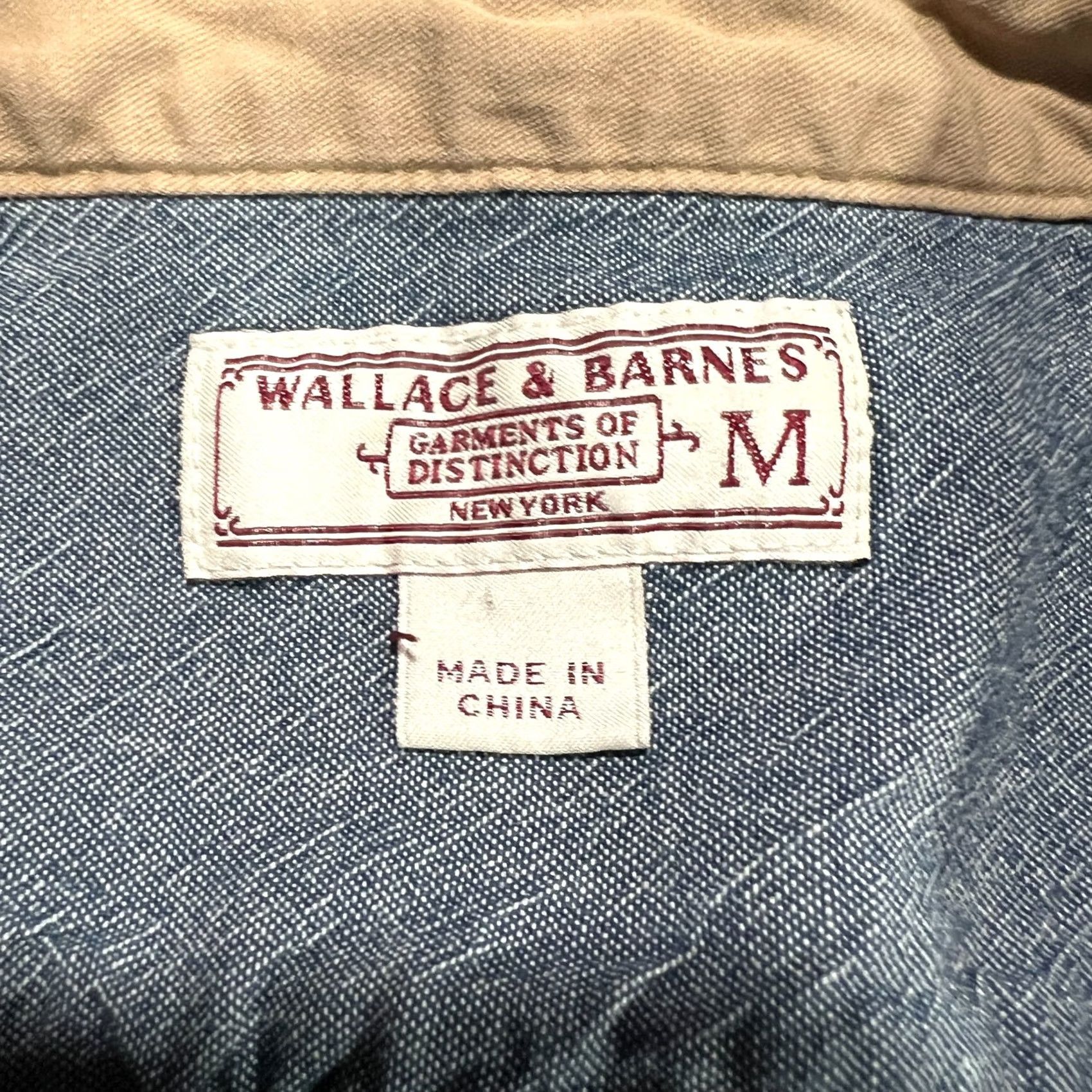Wallace & Barnes Wallace & Barnes Flannel Long Sleeve Button Shirt Medium Men Blue Plaid Size US M / EU 48-50 / 2 - 3 Thumbnail