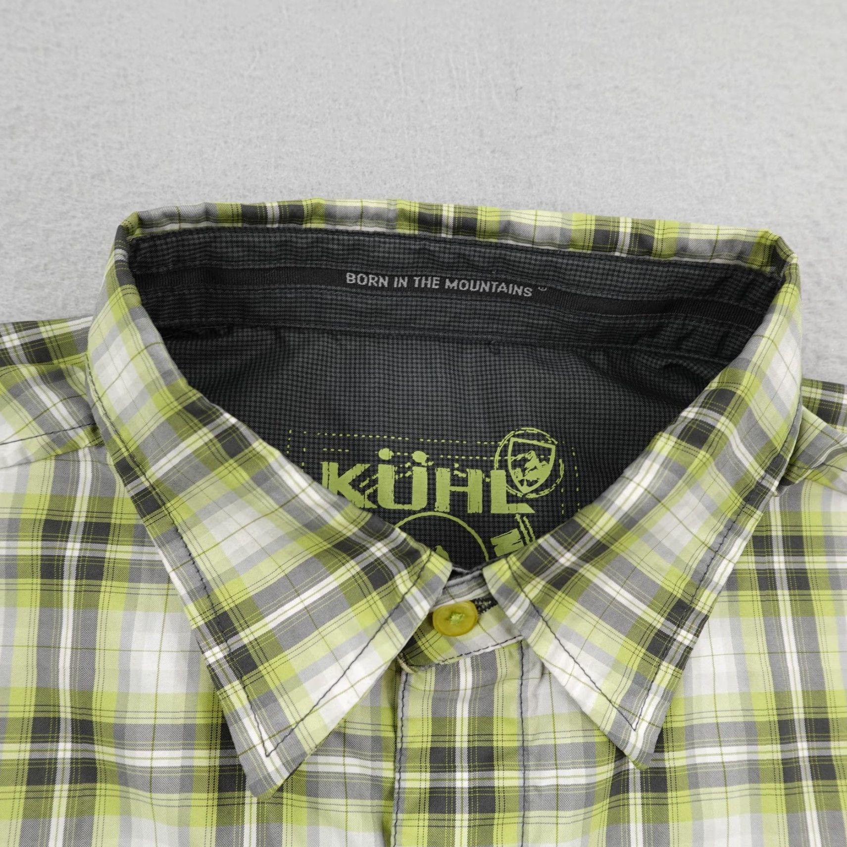 Vintage Kuhl Shirt Mens Medium Green Plaid Pearl Snap Hiking Trail Outdoors Western Shirt Mens Medium Green Plaid Pearl Snap Hiking Trail Outdoors Western Size US M / EU 48-50 / 2 - 2 Thumbnail