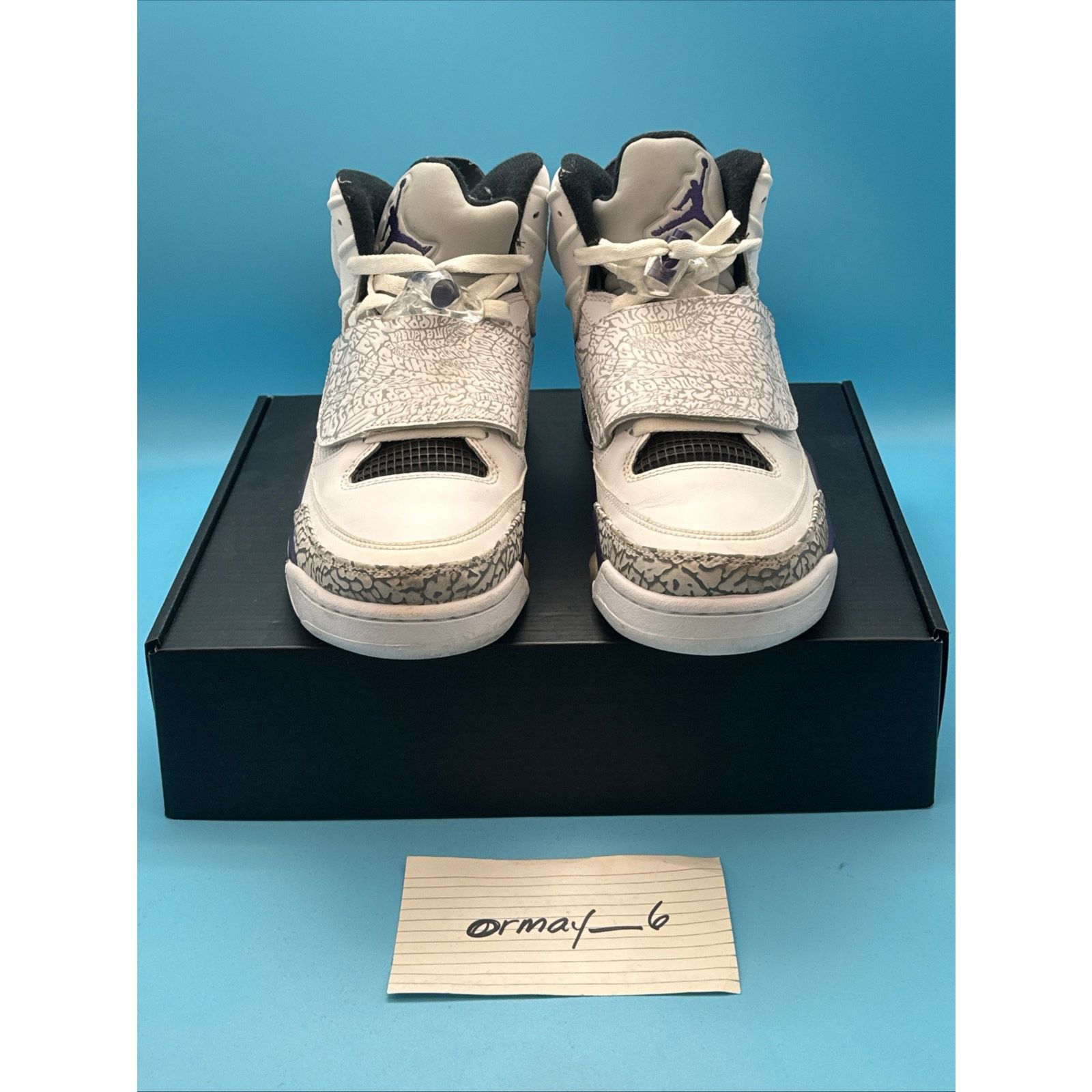 Jordan Brand Jordan Son of Mars 2011 Club Purple m8.5 w10 Size US 8.5 / EU 41-42 - 2 Thumbnail