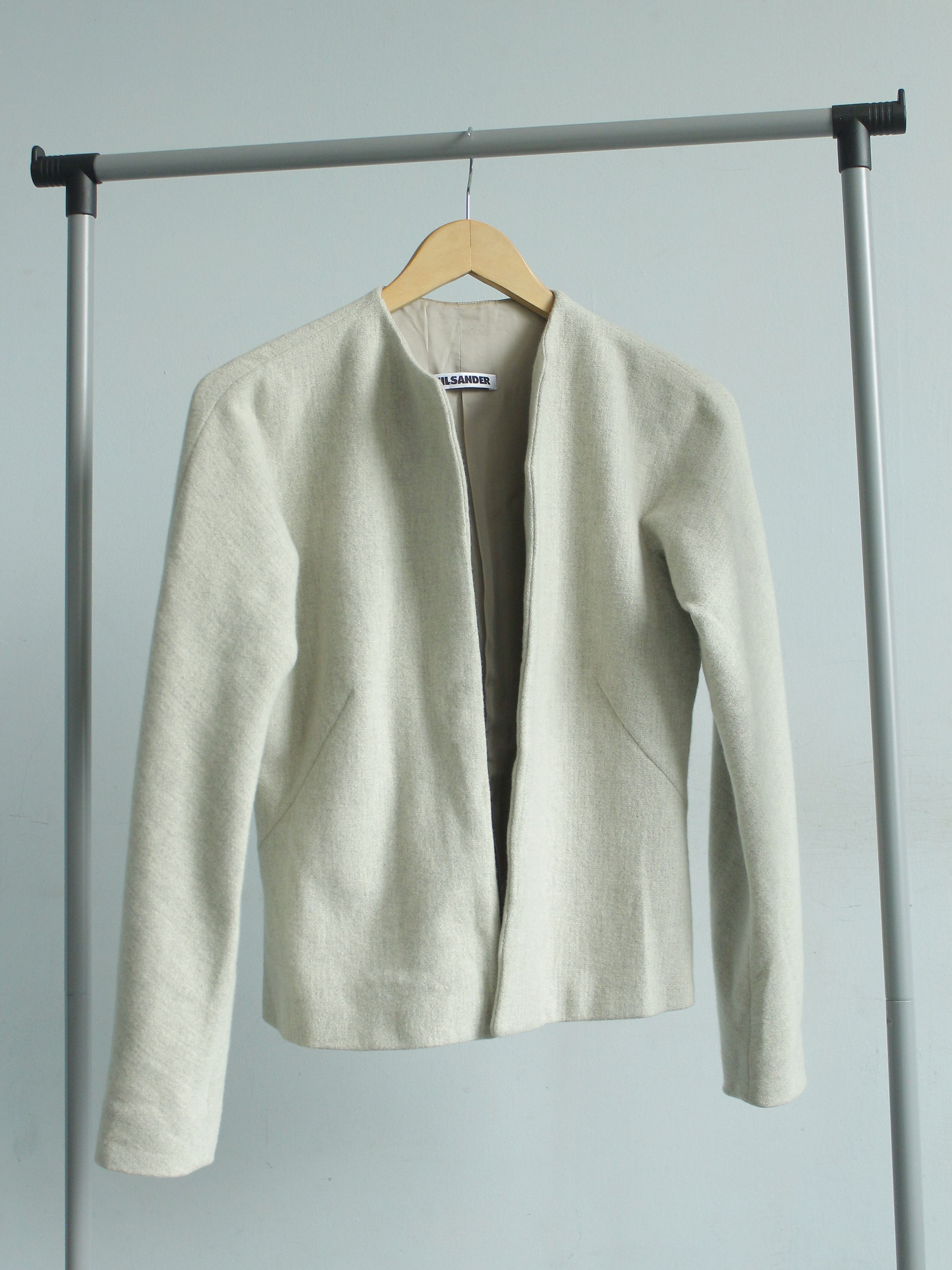 Jil Sander Jil Sander Cashmere Sweater Beige Milky Fleece Wool 38 Size XS / US 0-2 / IT 36-38 - 1 Thumbnail