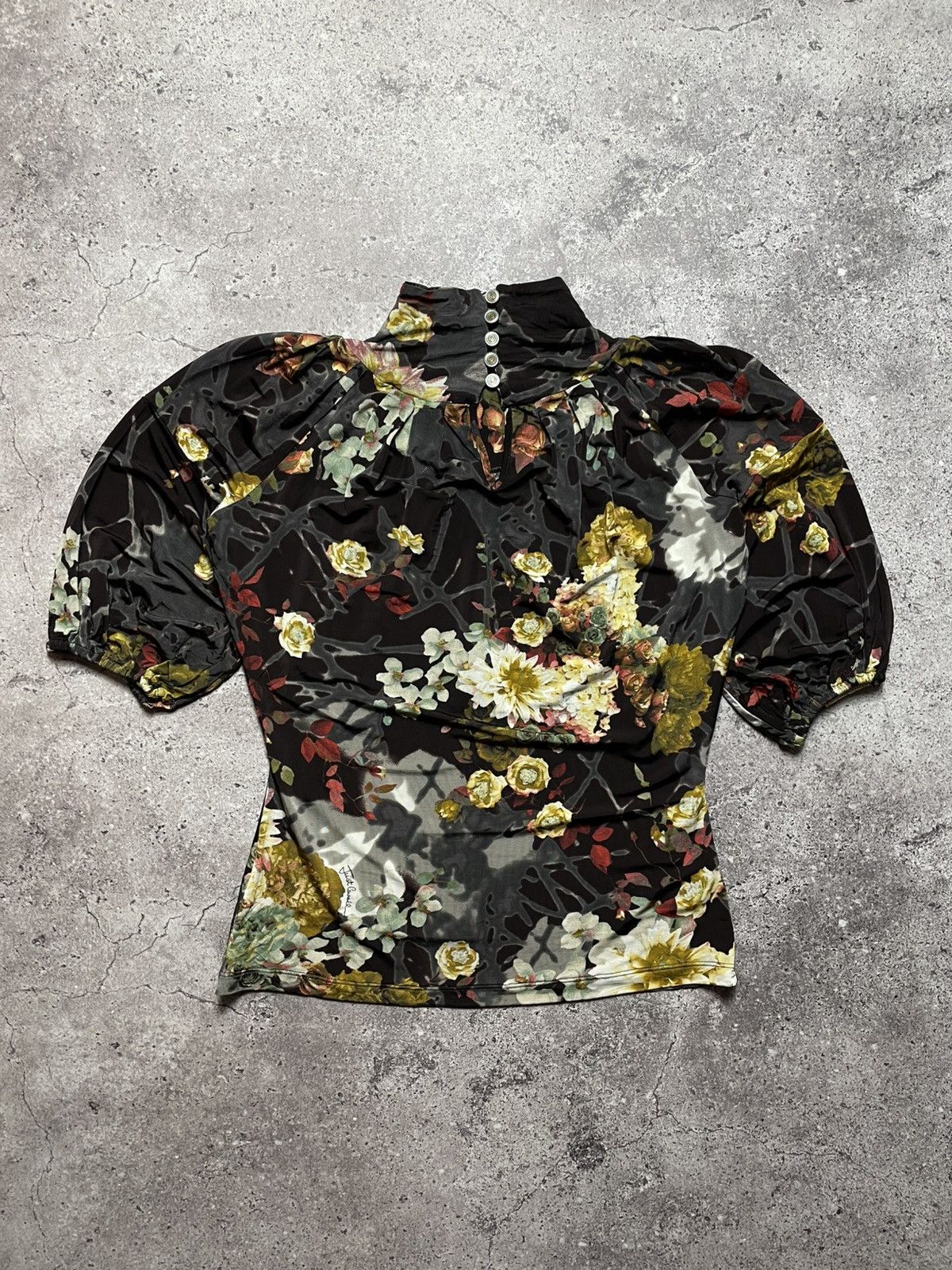 Just Cavalli Y2K Just Cavalli flover blouse Size M / US 6-8 / IT 42-44 - 1 Thumbnail