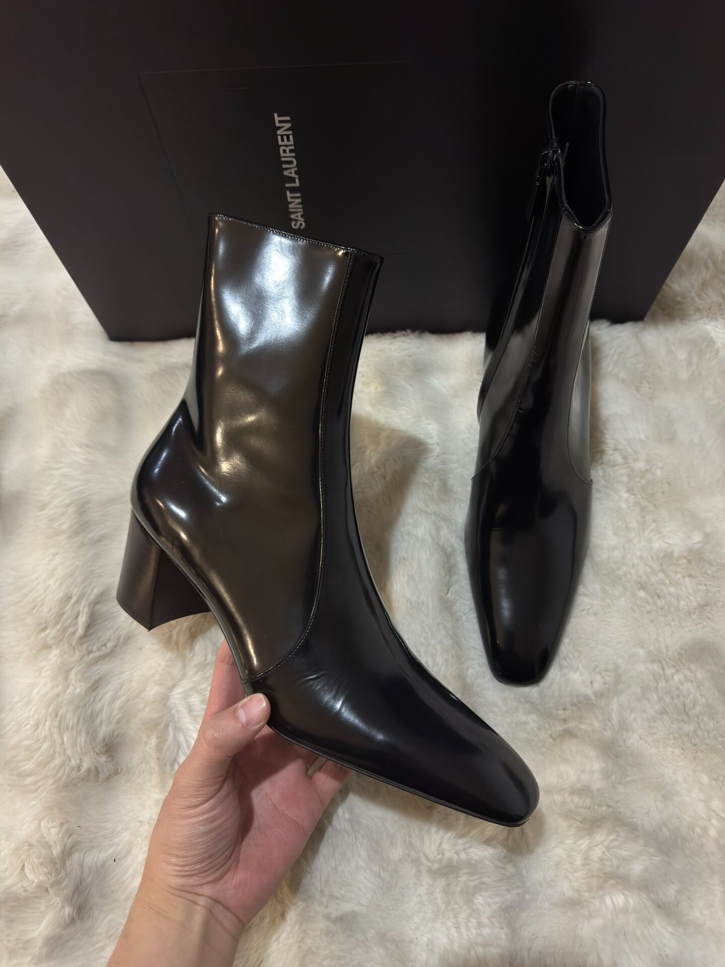 Yves Saint Laurent Saint Laurent YSL 23 Runway XIV Men's Boots Size US 9 / EU 42 - 1 Thumbnail