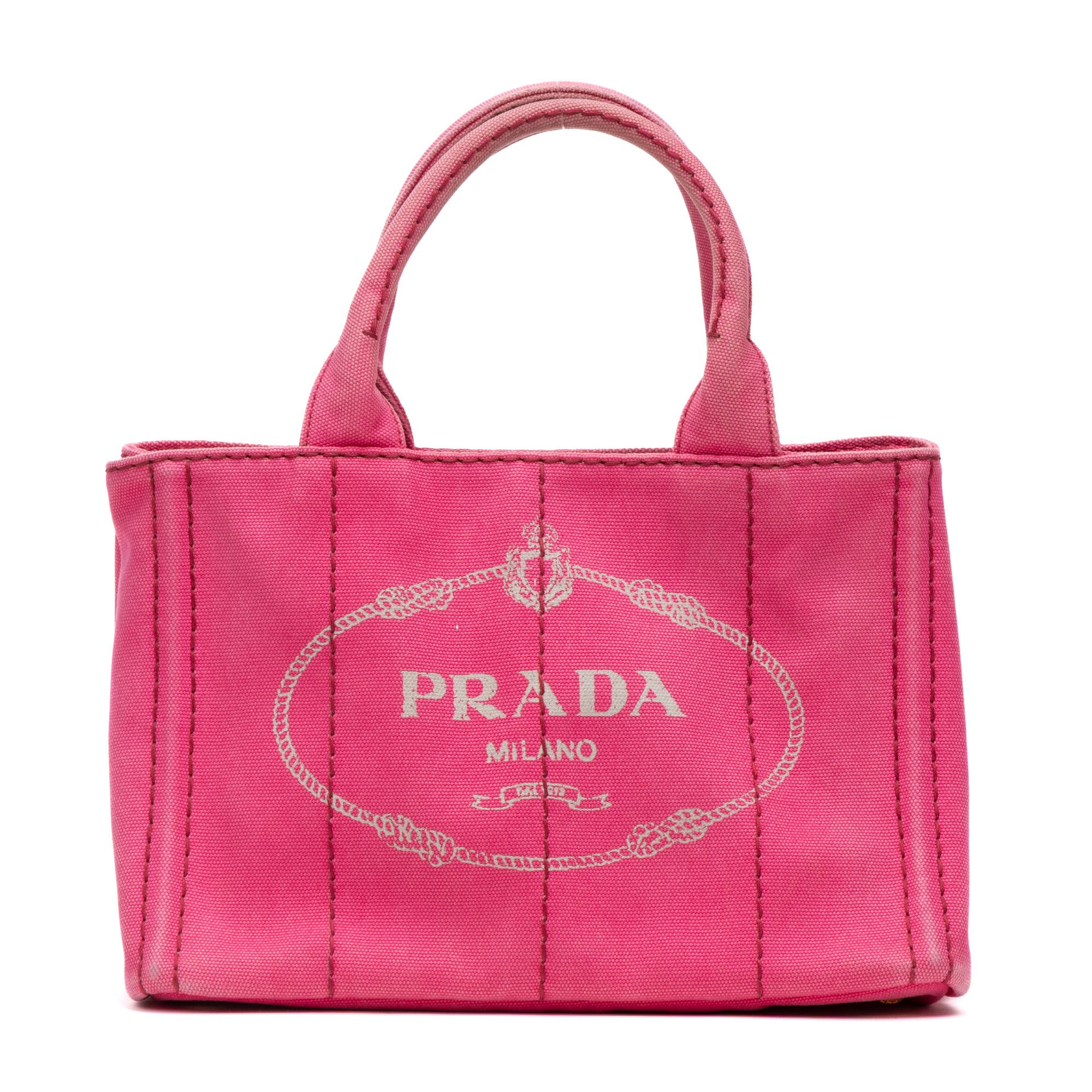 Prada Canapa Tote Small Size ONE SIZE - 1 Thumbnail