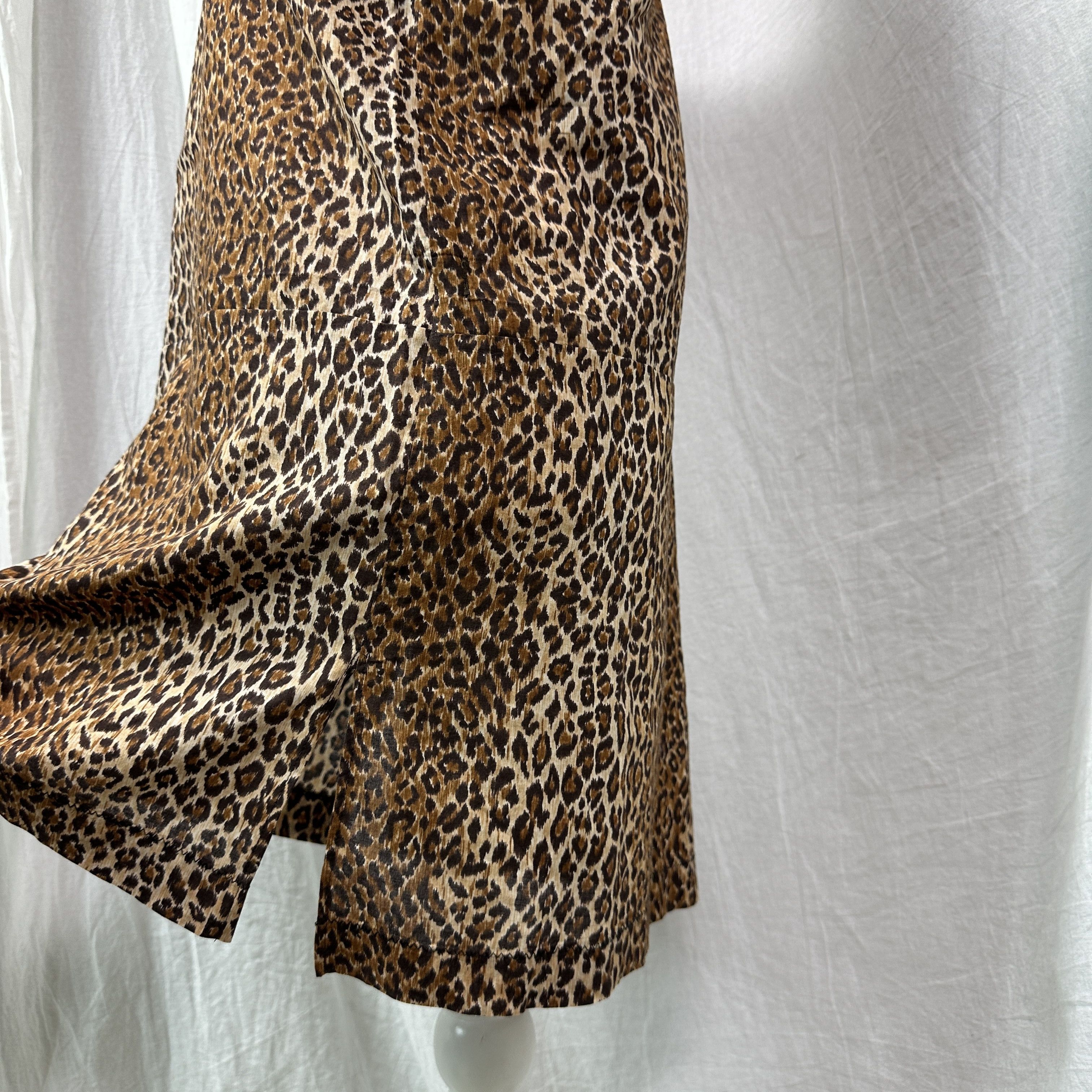 Dolce & Gabbana Vintage Avant Garde Dolce & Gabbana Cheetah Print Dress Y2K Size S / US 4 / IT 40 - 4 Thumbnail