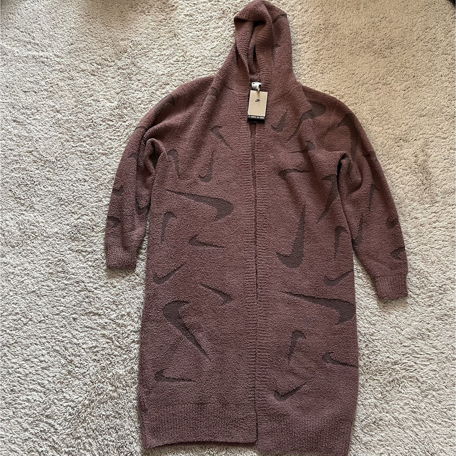 Nike Nike Phoenix Cozy Boucle Long Knit Cardigan Women’s Small Size S / US 4 / IT 40 - 5 Thumbnail