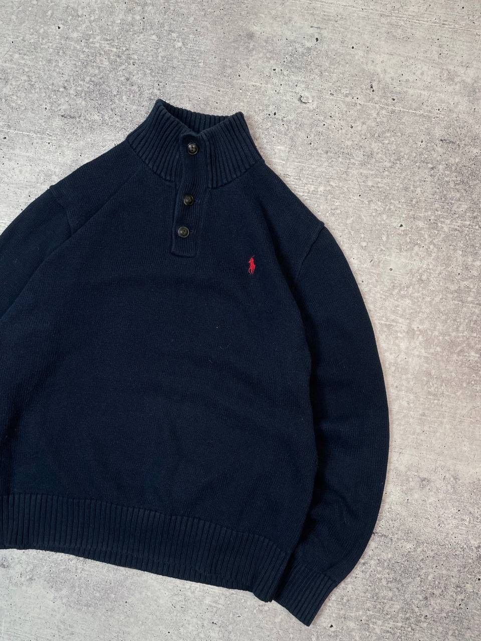 Polo Ralph Lauren Vintage Polo Ralph Lauren Button Knit Sweater Y2K Size US L / EU 52-54 / 3 - 3 Thumbnail