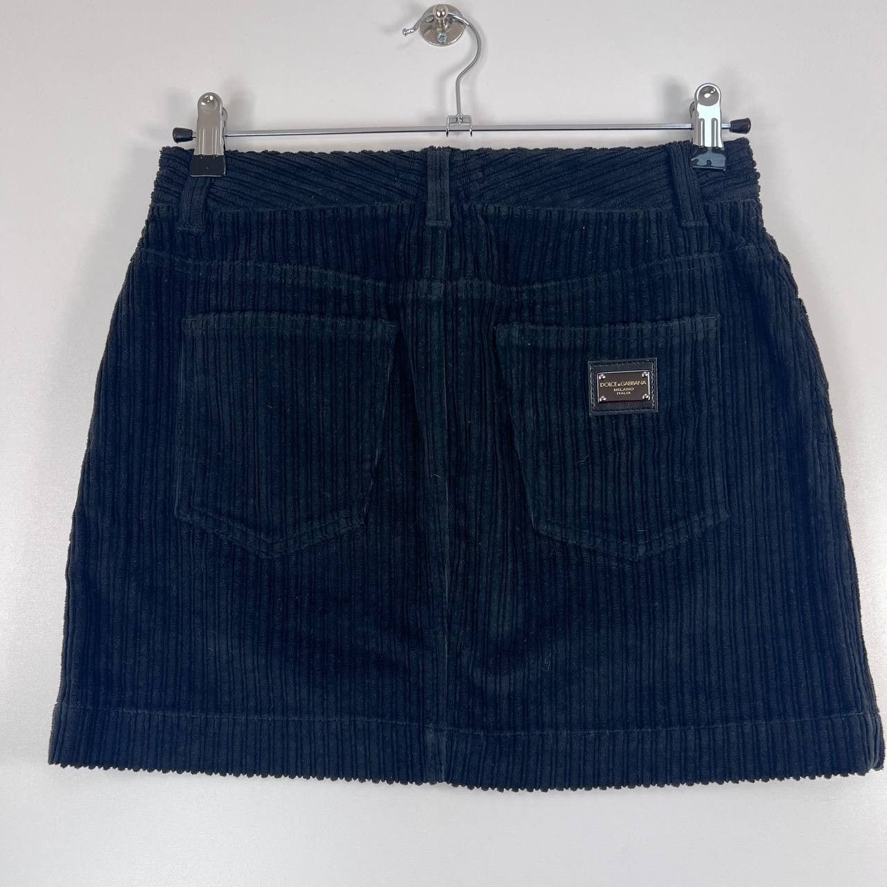 Dolce & Gabbana Dolce & Gabbana Corduroy Mini Skirt Womens Size S (36) Size S / US 4 / IT 40 - 7 Thumbnail