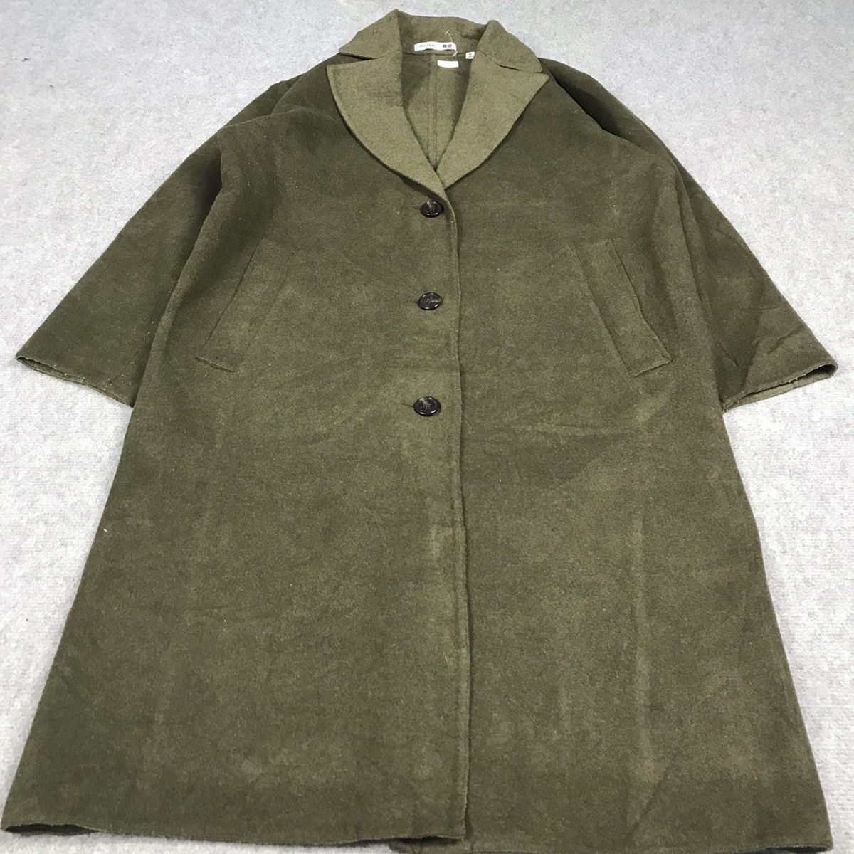 JW Anderson J.W ANDERSON WOOL BUTTON JACKET LONG COAT Size US XL / EU 56 / 4 - 4 Thumbnail