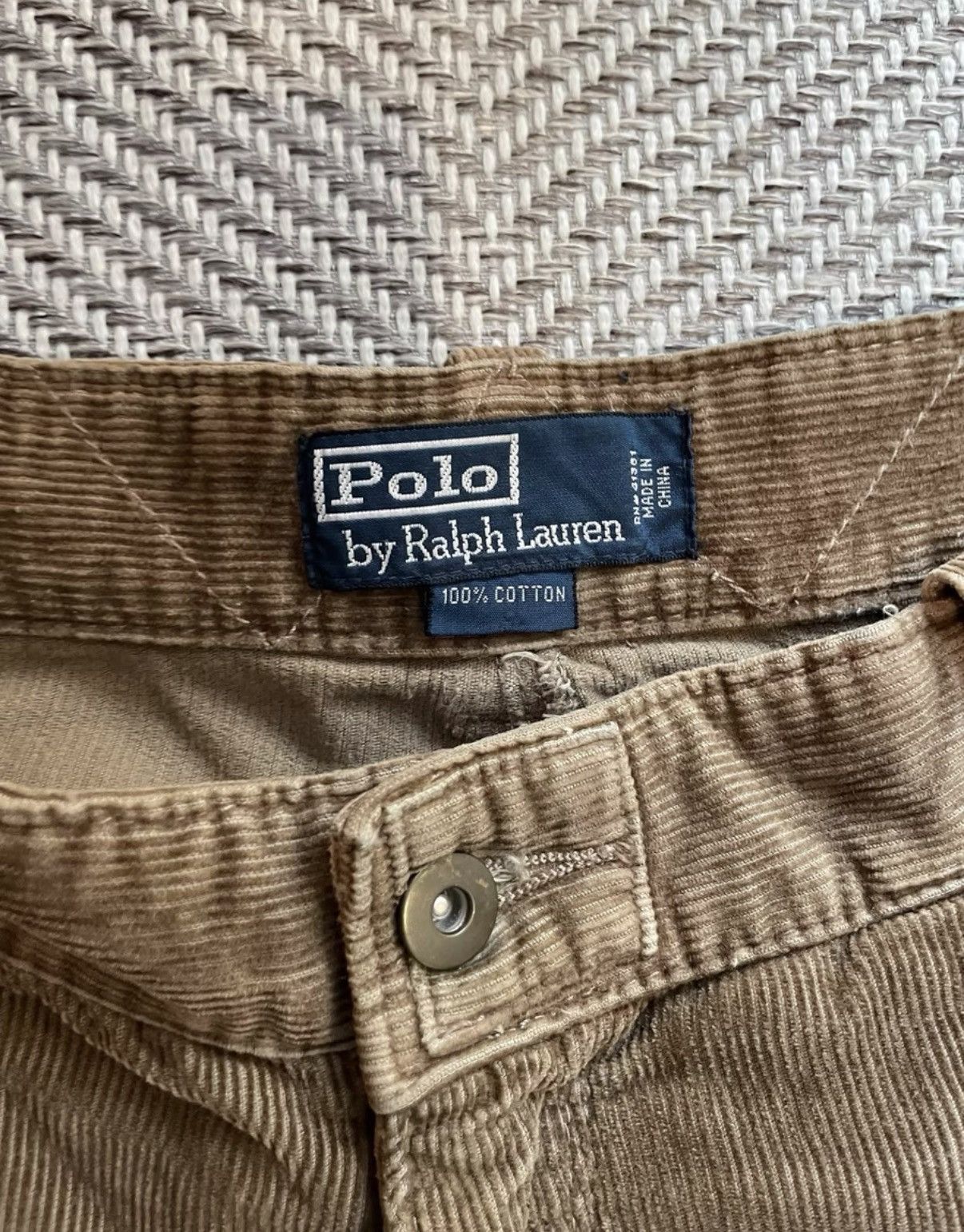 Ralph Lauren Ralph Lauren Corduroy Tactical Cargo Pants K24 Size US 37 - 5 Thumbnail
