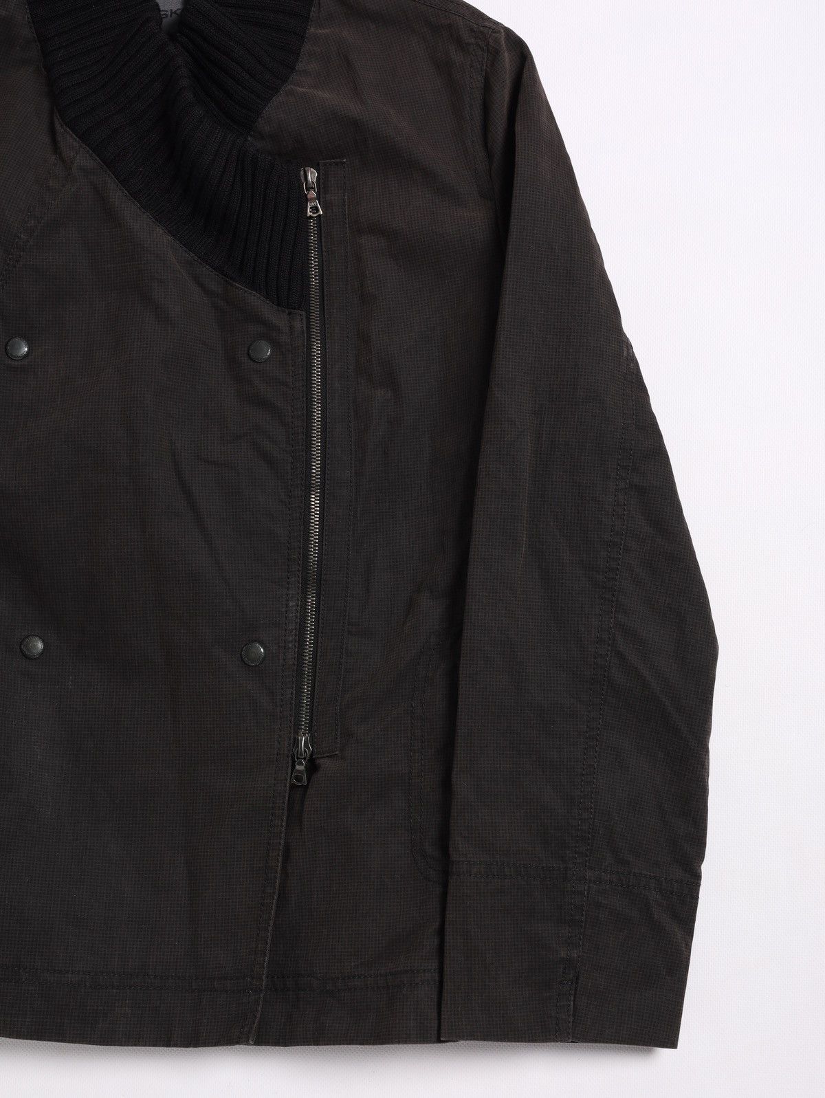 OSKA Oska Waxed Biker Jacket Zip Dark Avantgarde wax Size M / US 6-8 / IT 42-44 - 3 Thumbnail