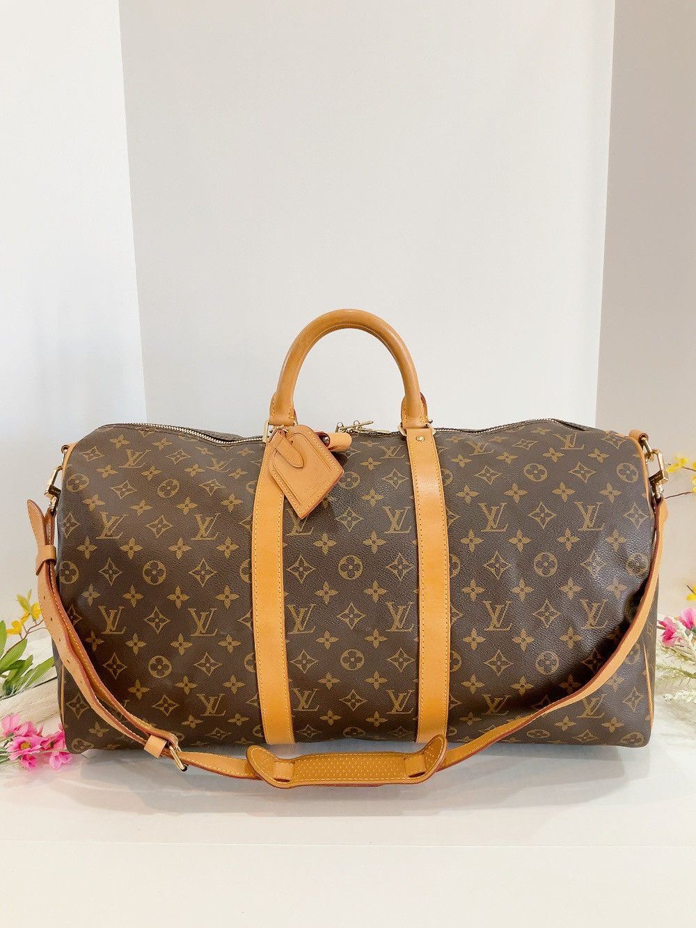 Louis Vuitton Louis Vuitton Keepall 50 Bandoulier luggage bag Size ONE SIZE - 3 Thumbnail
