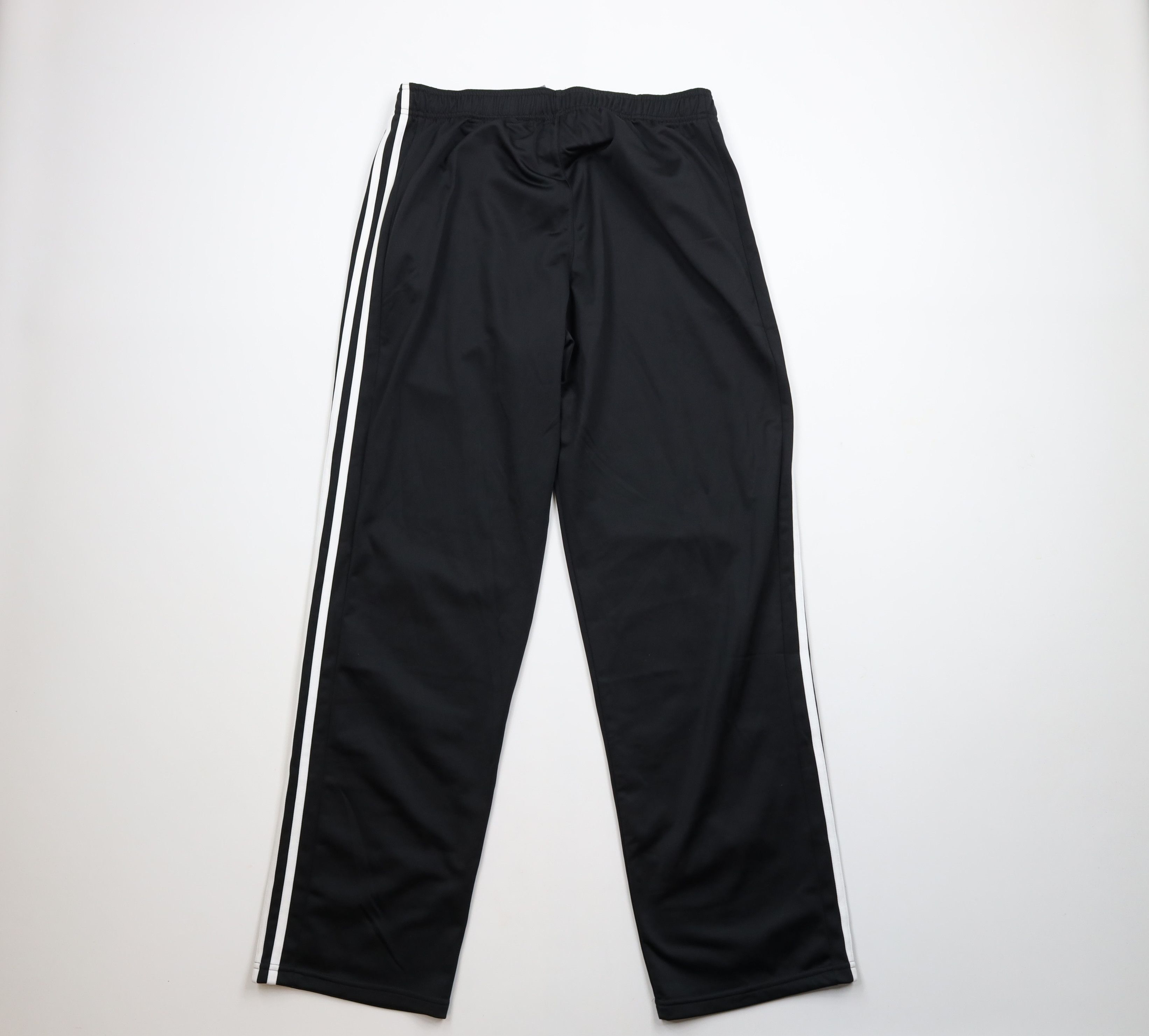 Adidas × Vintage Vintage Y2K Adidas Striped Wide Leg Sweatpants Pants Black Size US 36 / EU 52 - 8 Thumbnail