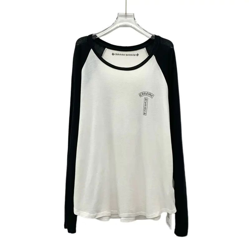Chrome Hearts Chrome Hearts Black and White Cotton T-Shirt 0089 Size L / US 10 / IT 46 - 1 Thumbnail