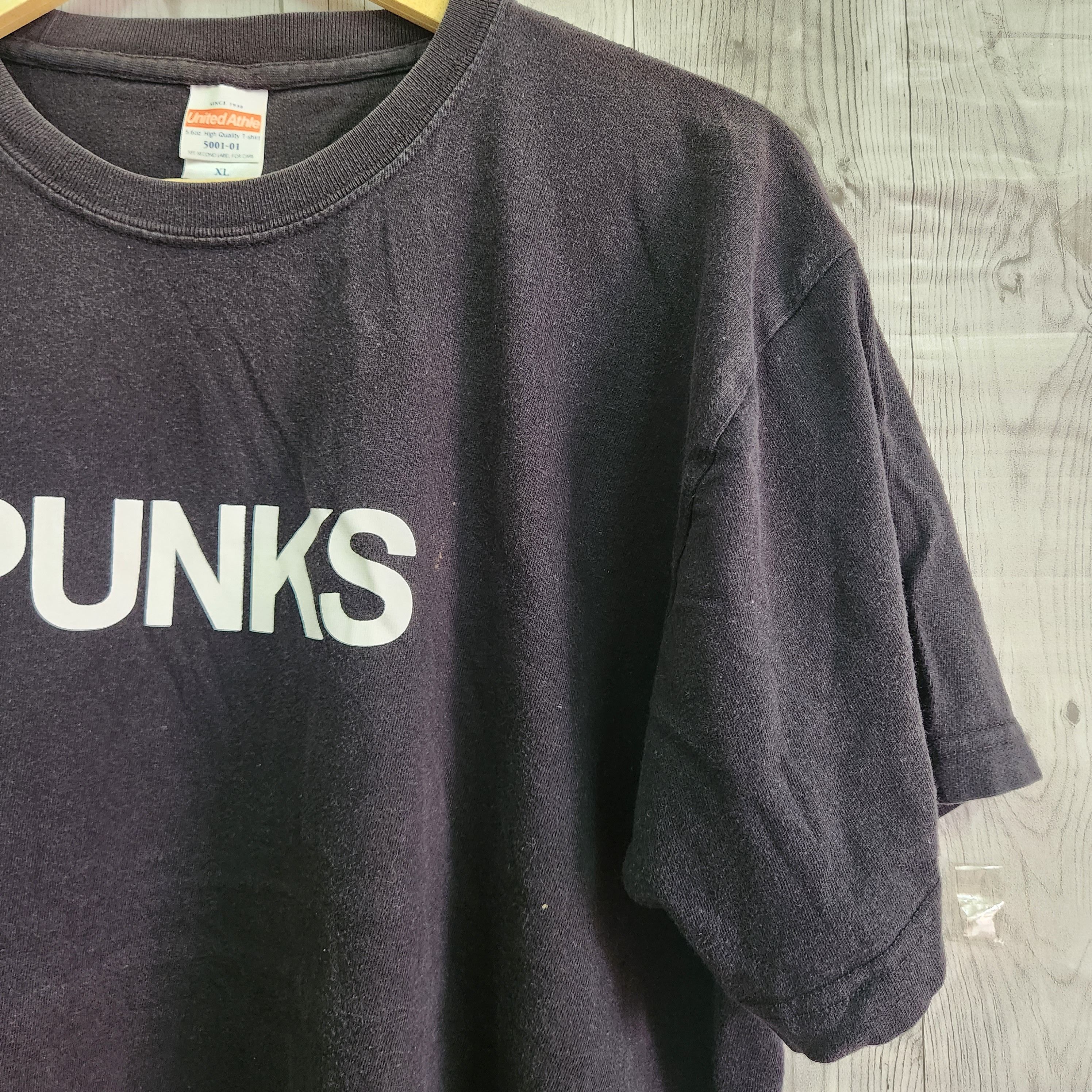 Japanese Brand Punks Japanese Black Tees Size US L / EU 52-54 / 3 - 2 Thumbnail