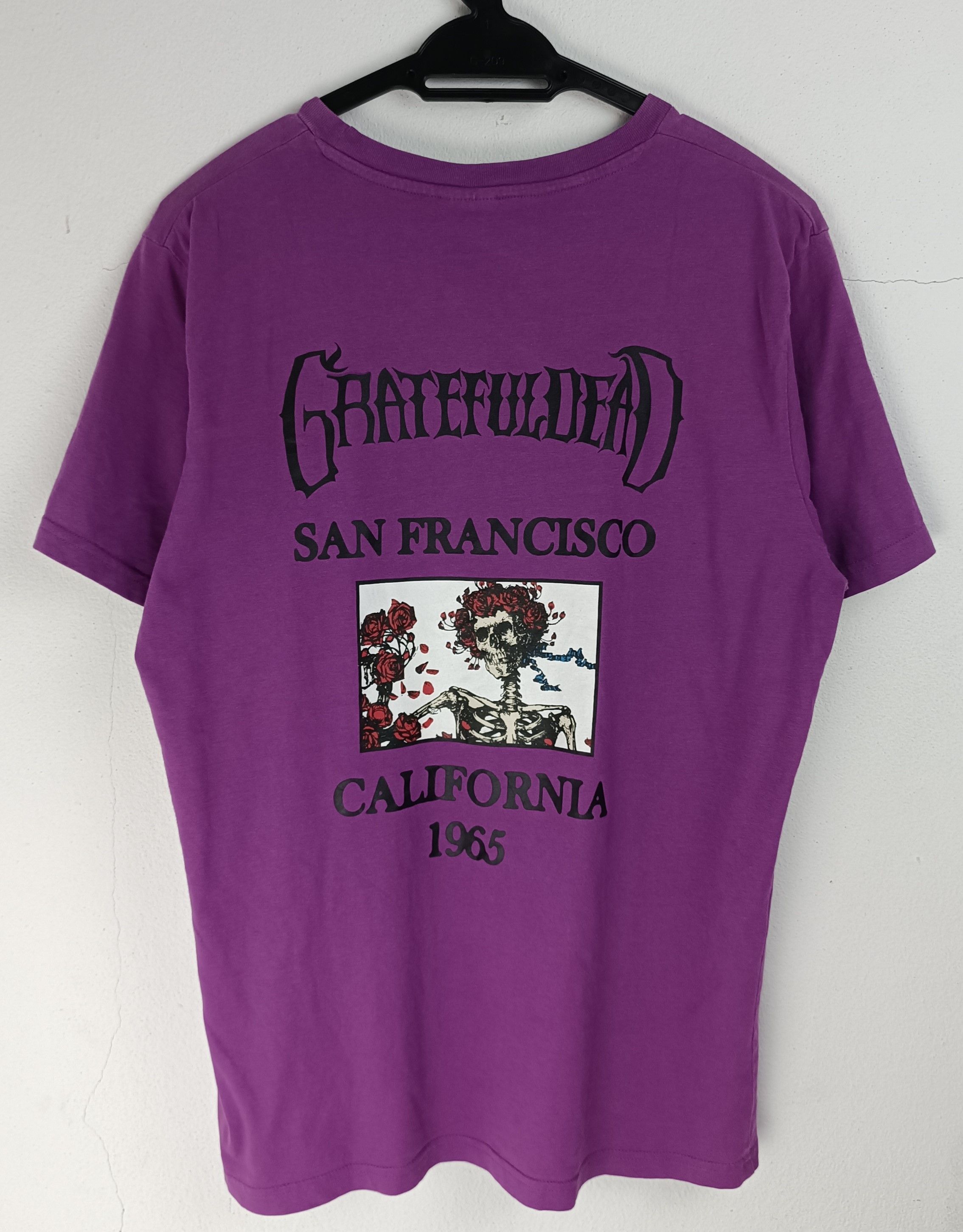 Grateful Dead VINTAGE GRATEFUL DEAD BOX LOGO CRAZY BACKHIT TEE Size US M / EU 48-50 / 2 - 3 Thumbnail