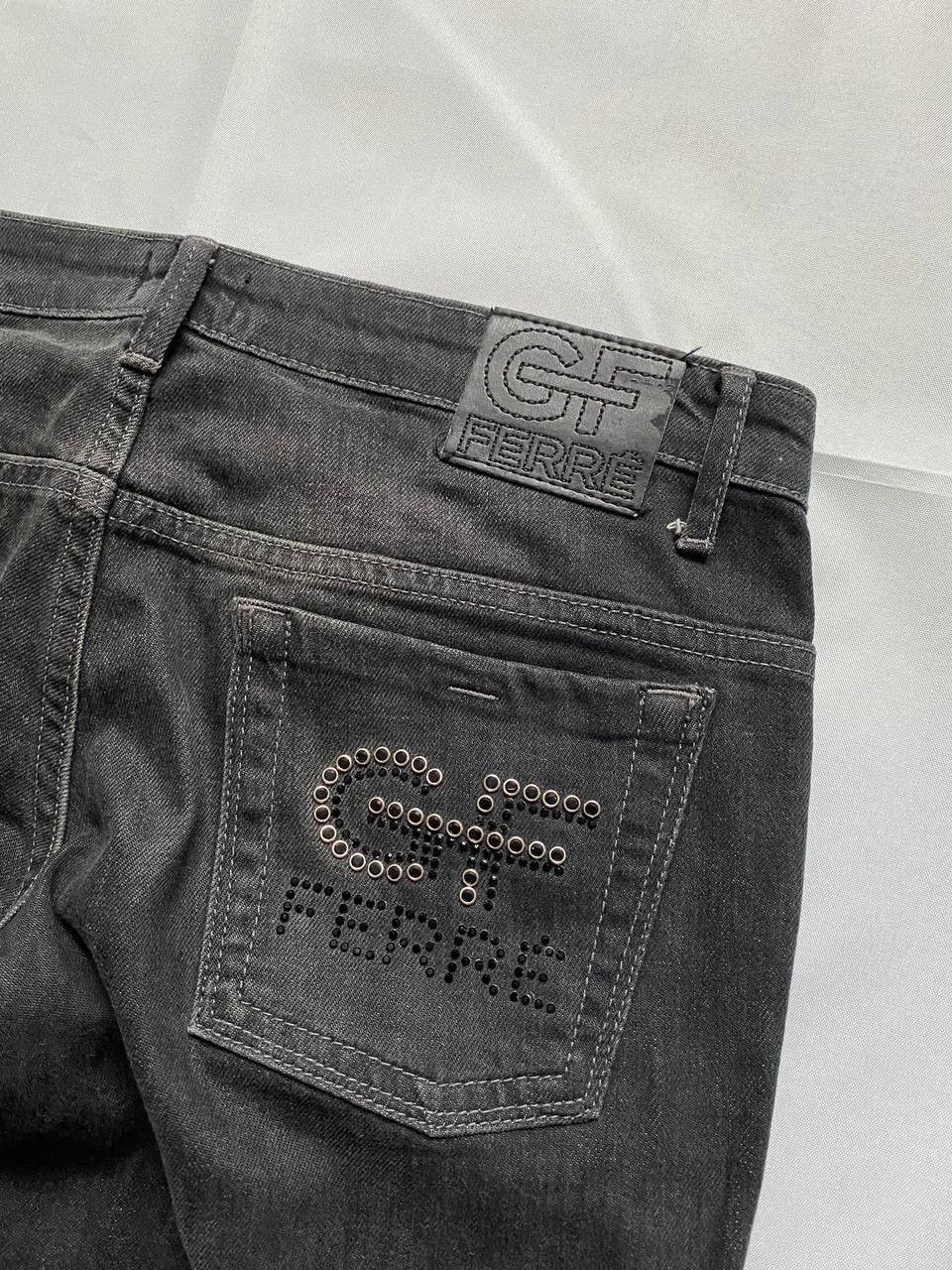 GF Ferre × Vintage Gf Ferre Vintage Archive Flared Jeans Size US 29 - 4 Thumbnail