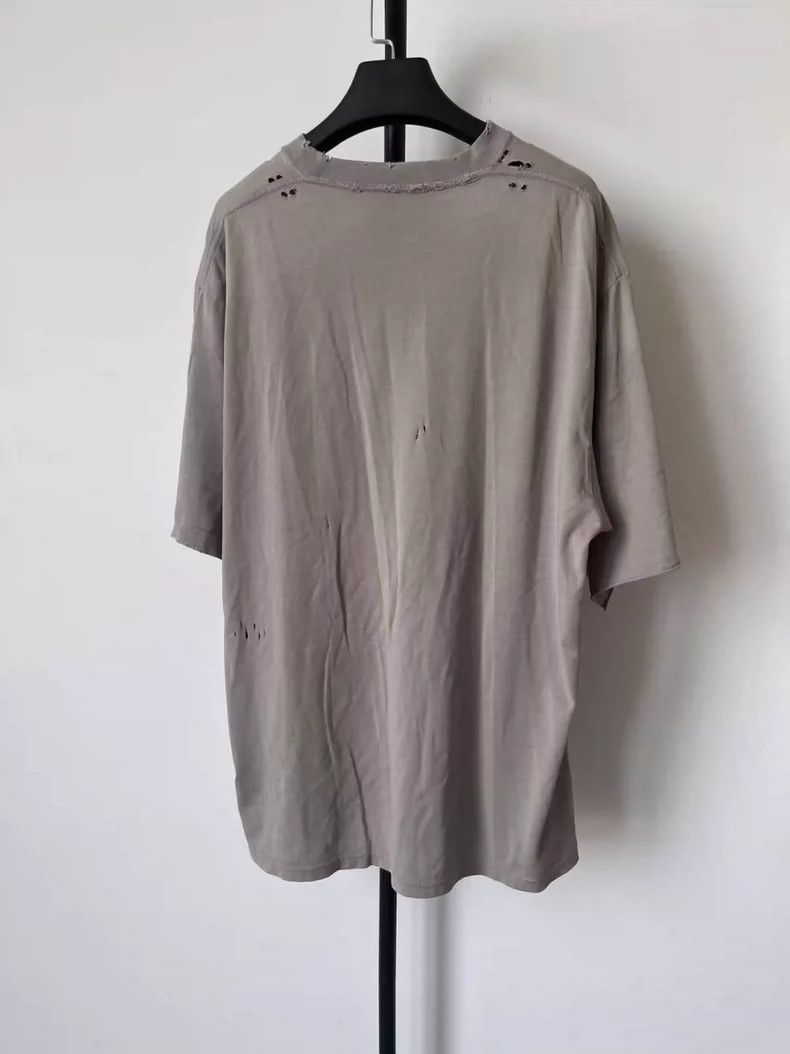 Balenciaga Balenciaga Mosaic Blur Logo BB Letters Loose Ripped Made O Size US XXS / EU 40 - 2 Thumbnail