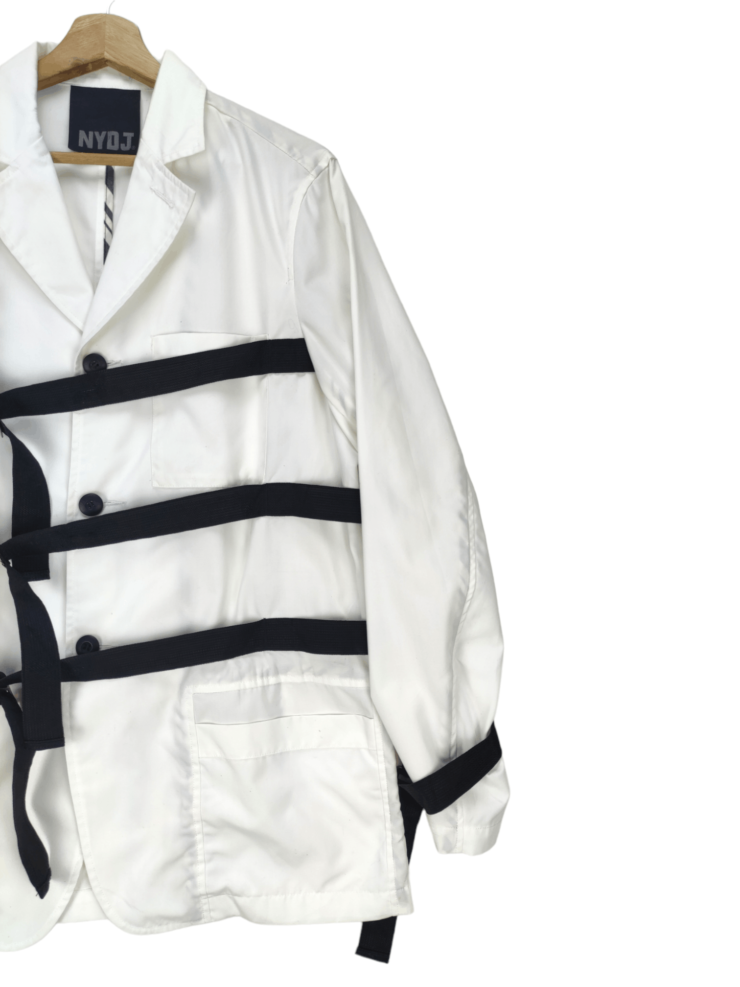 Japanese Brand Steals🔥Coat Jacket Straps Design by NYJD Size US M / EU 48-50 / 2 - 5 Thumbnail