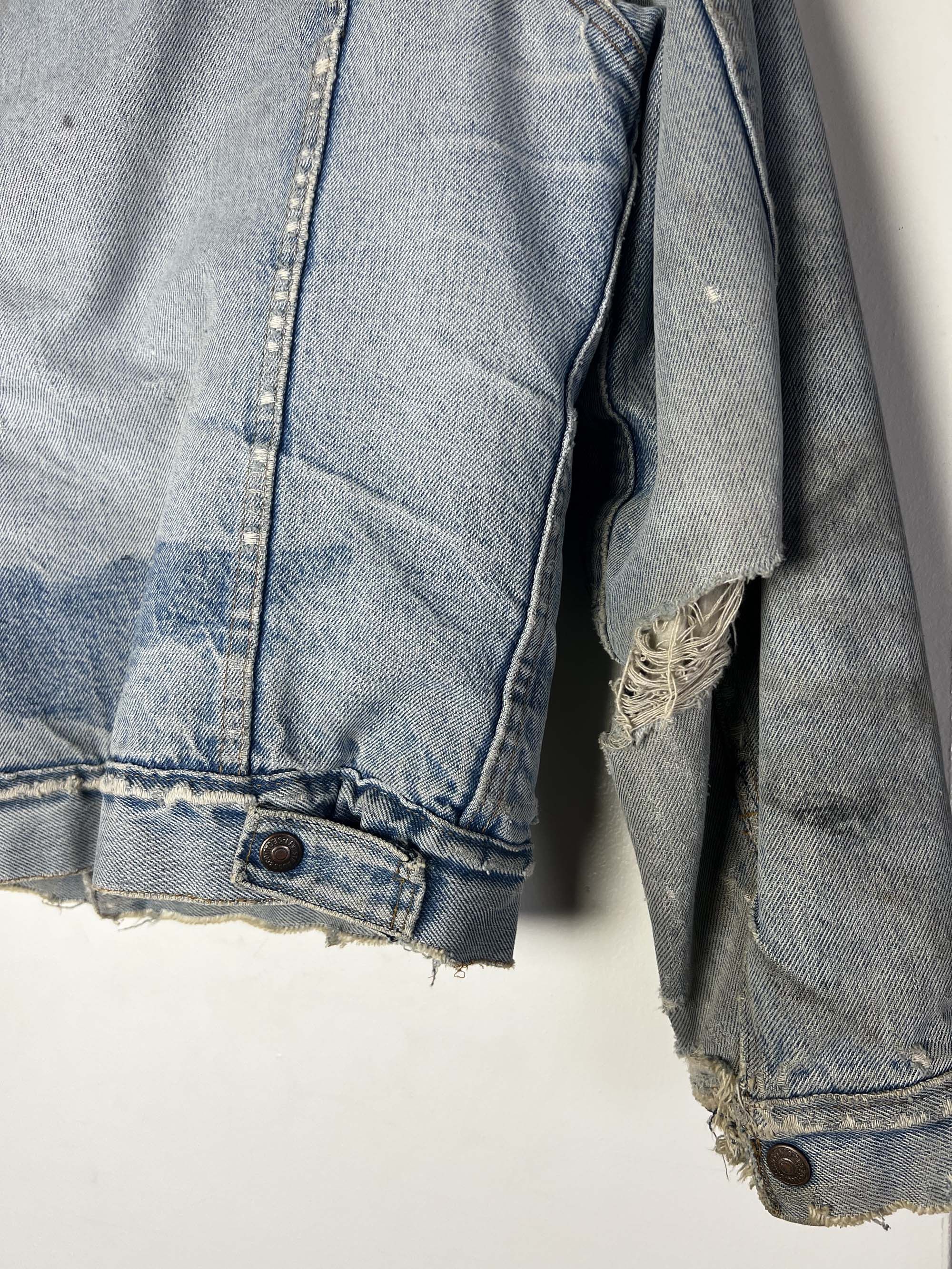 Levi's Vintage Clothing Vintage 1970's Levi's Denim Jacket with Sherpa Lining Size US M / EU 48-50 / 2 - 13 Thumbnail
