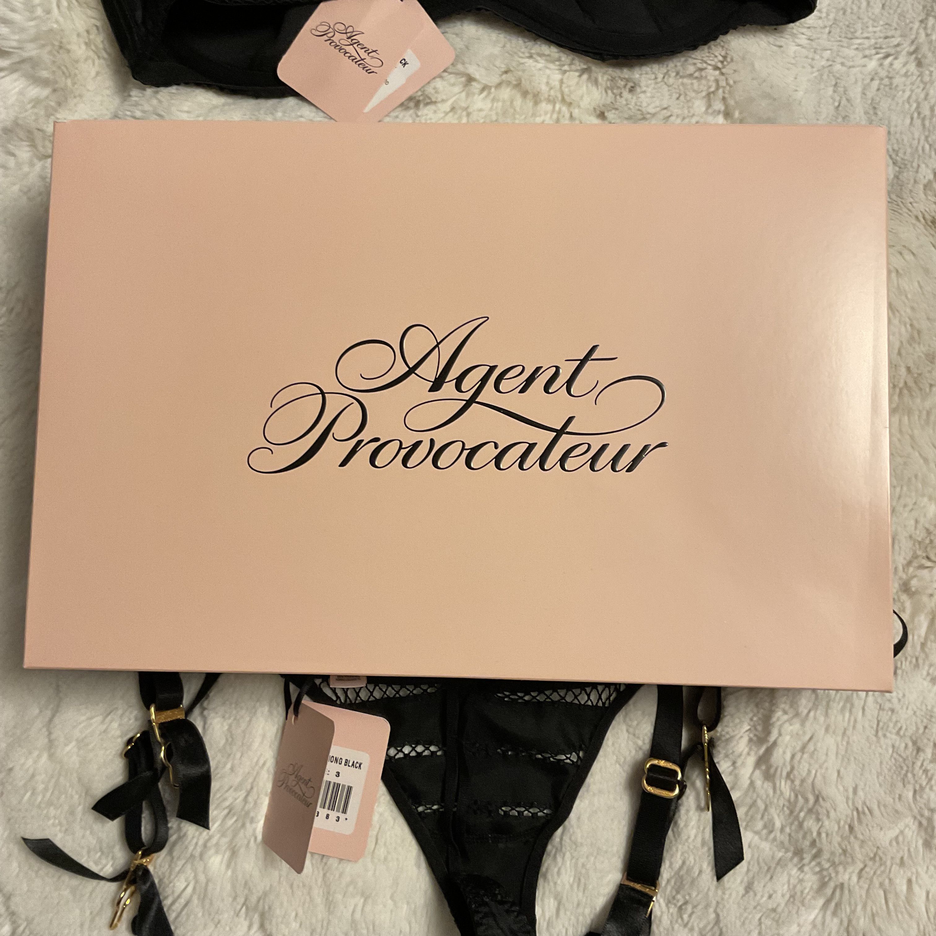 Agent Provocateur RAYNA Bra 34DD, Suspender & Thong 3 Medium $565 Size ONE SIZE - 11 Thumbnail
