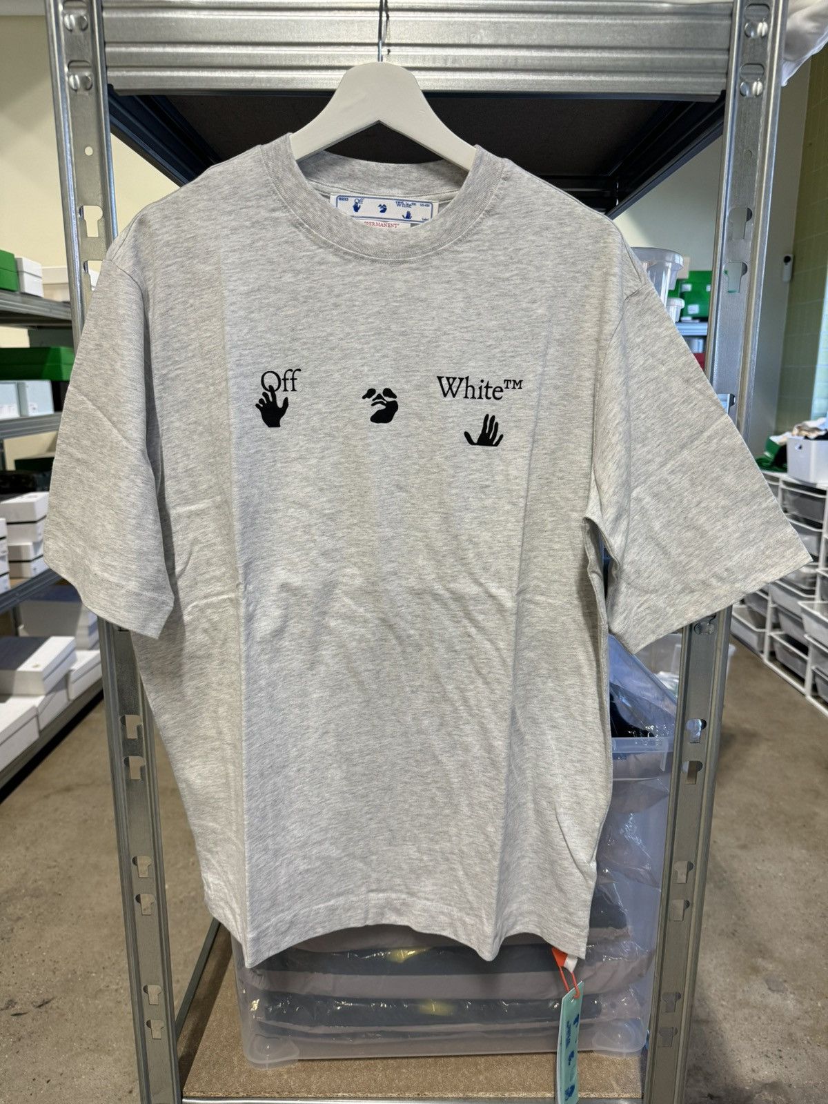 Off-White Off-White Big Logo T-Shirt NEW 500$ Size US S / EU 44-46 / 1 - 1 Thumbnail