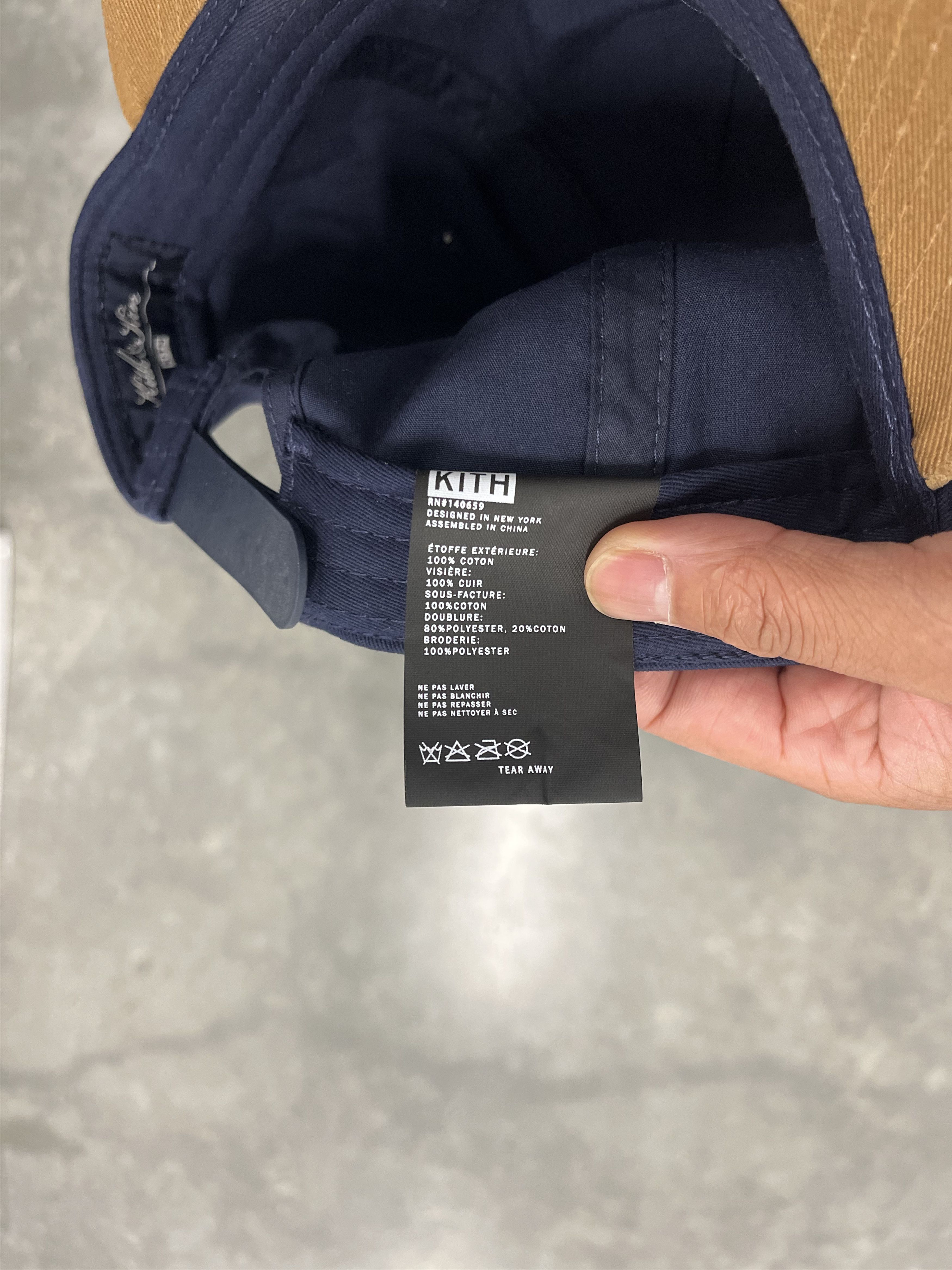 Kith Kith NY To The World Hat Cap Liberty Suede Snapback Size ONE SIZE - 7 Thumbnail