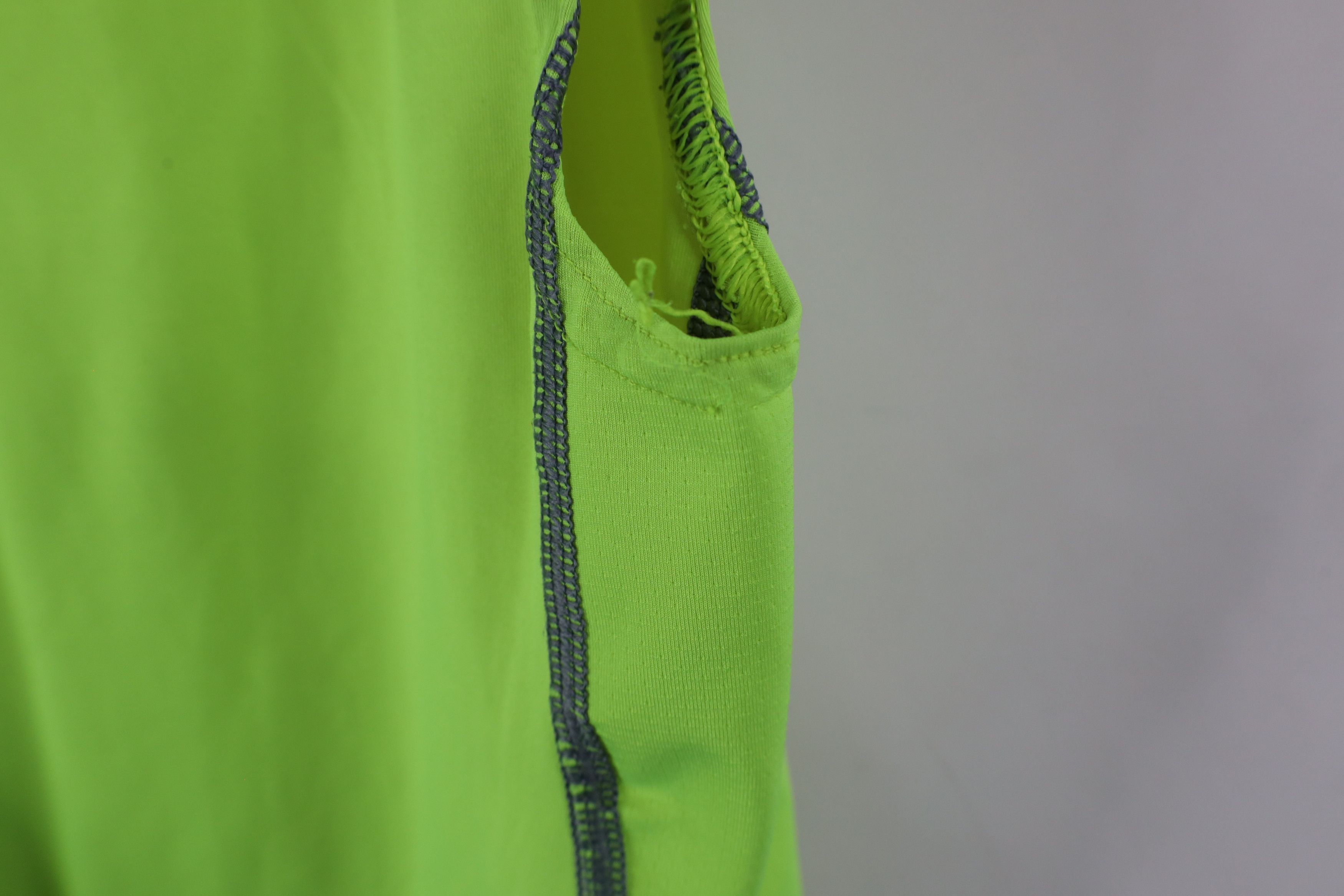 Nike × Vintage Nike Pro Combat Sleeveless Muscle Training T-Shirt Volt Size US XXL / EU 58 / 5 - 5 Thumbnail