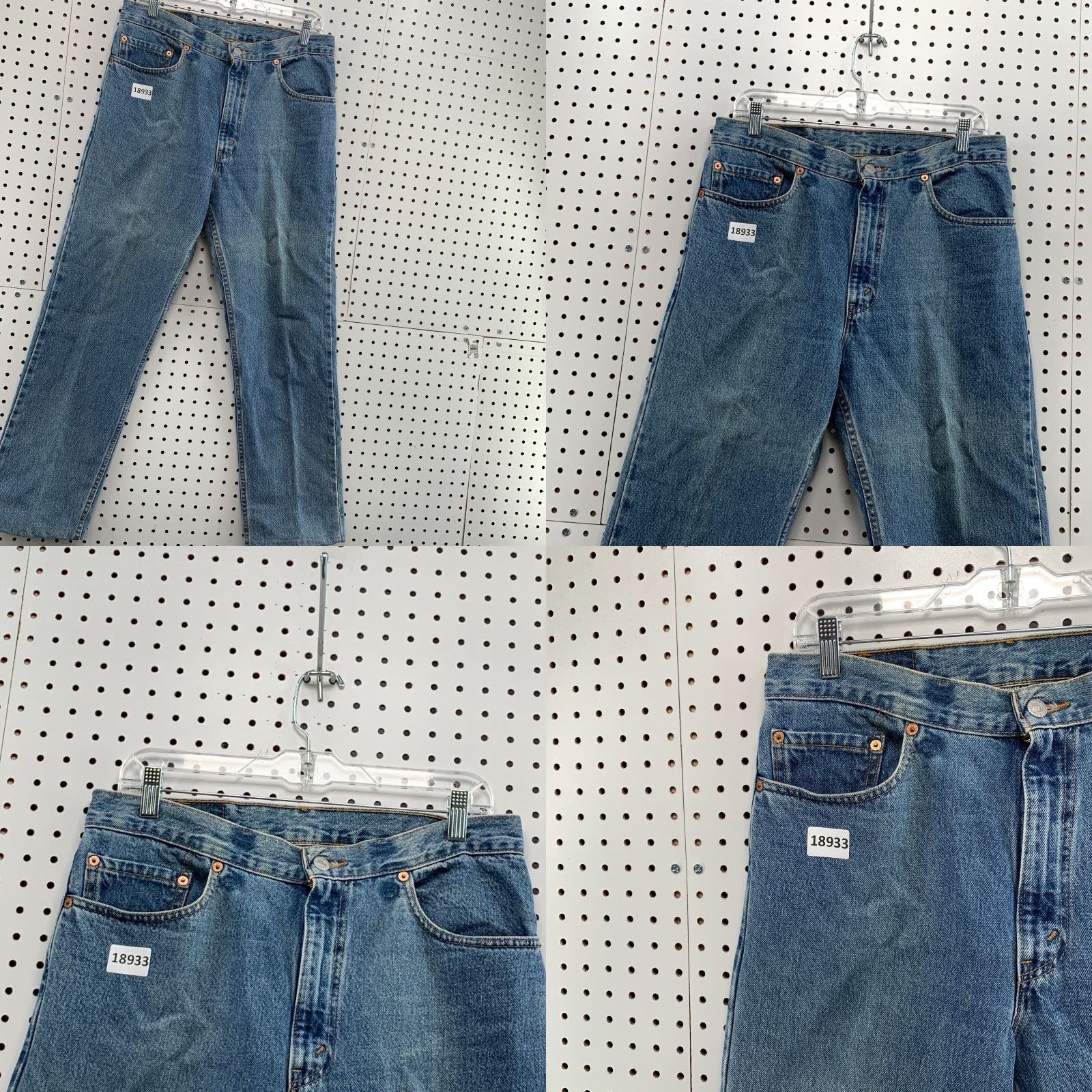 Levi's VINTAGE Levi's 505 Jeans Regular Mens Blue Denim 32x28 Straight Fit denim Jeans 32 Mens Blue Levi's 505 Vintage 90s Size US 32 / EU 48 - 8 Thumbnail