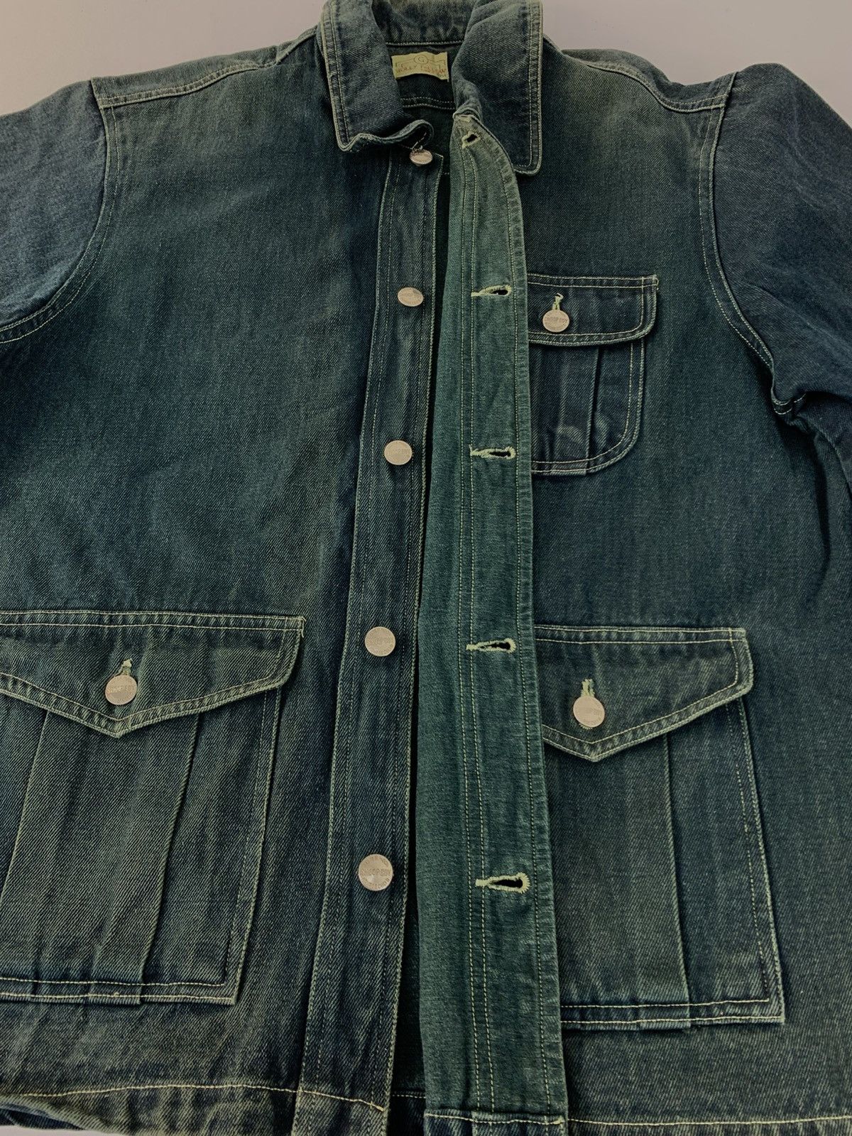 Other Jolly Fellow 1951 Chore Denim Multi pockets Trucker Western Size US L / EU 52-54 / 3 - 5 Thumbnail