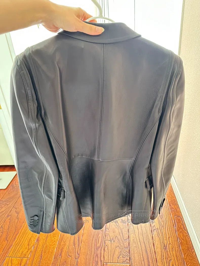 Valentino Valentino Thick leather coat Size US S / EU 44-46 / 1 - 2 Thumbnail