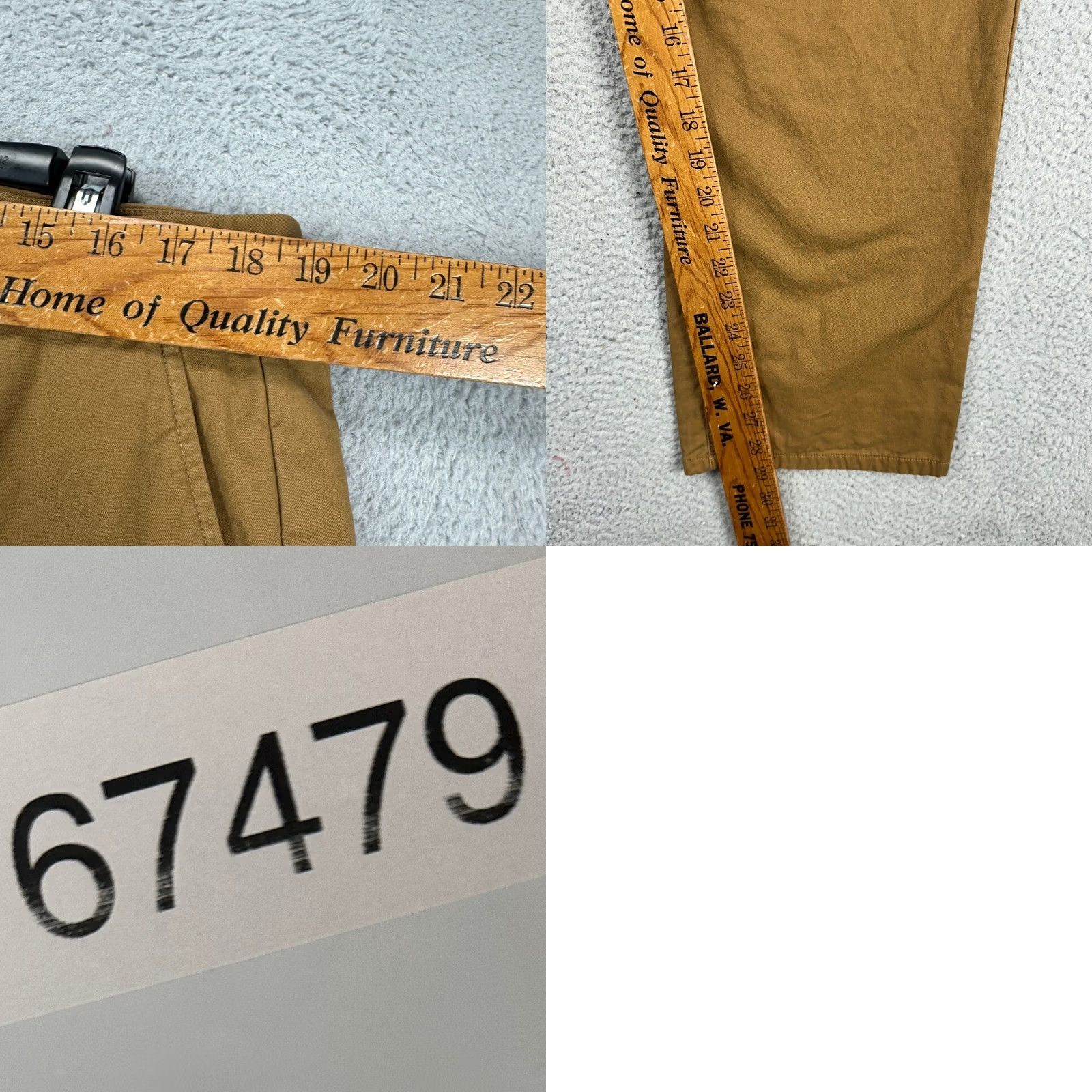 Bonobos Bonobos Khakis Pants Mens 38X30 Brown Flat Front Straight Casual Pockets Vintage? No Size US 38 / EU 54 - 8 Thumbnail