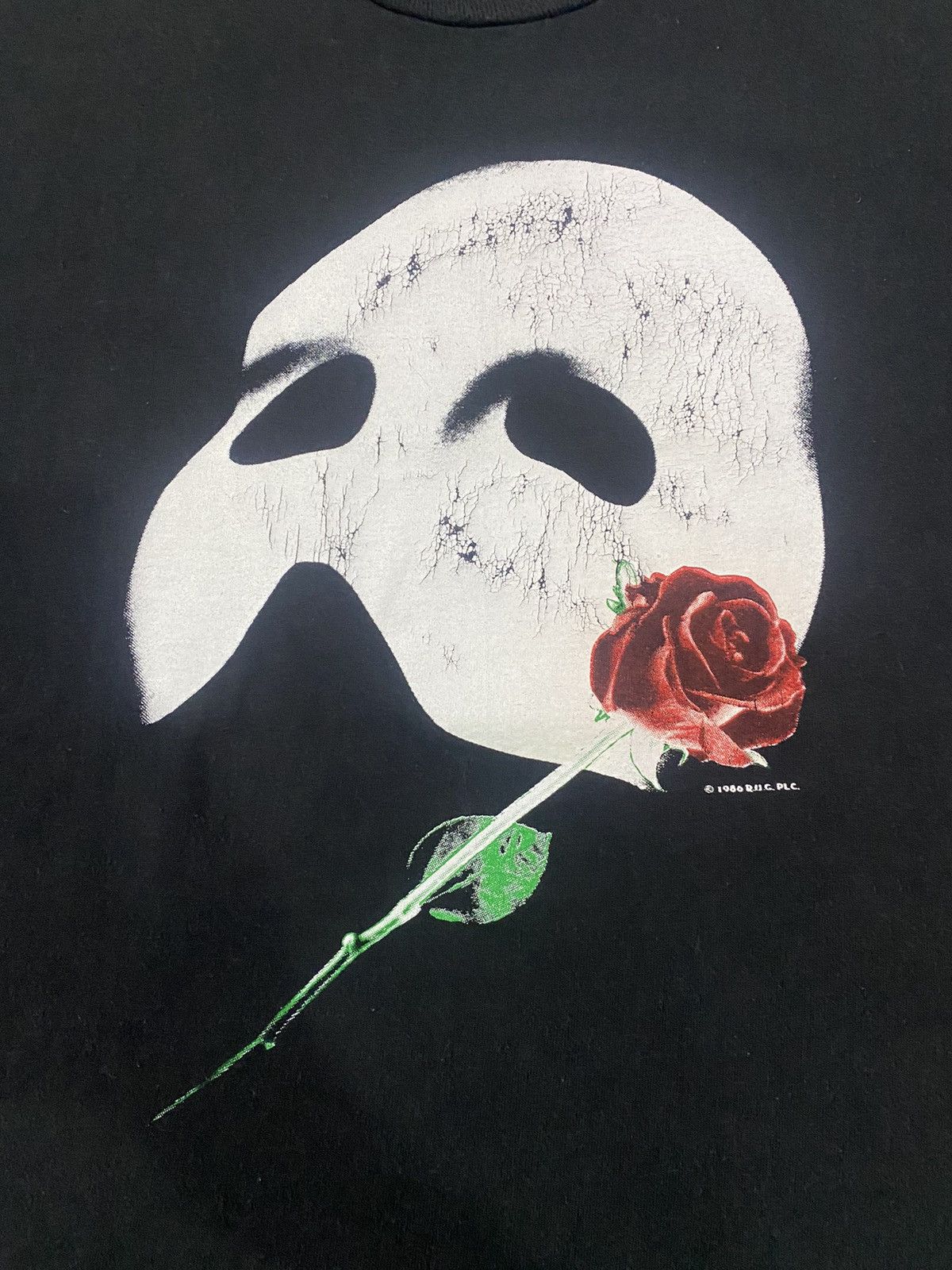 Vintage vintage phantom of opera 90's tshirt Size US XL / EU 56 / 4 - 3 Thumbnail