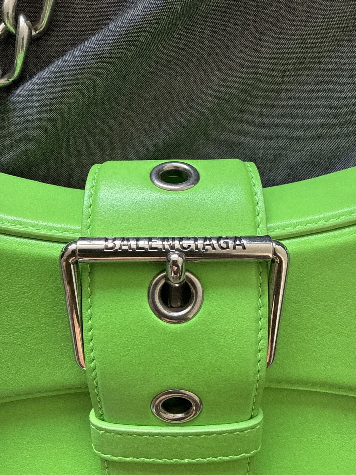 Balenciaga Balenciaga Lindsay acid green Size ONE SIZE - 4 Thumbnail