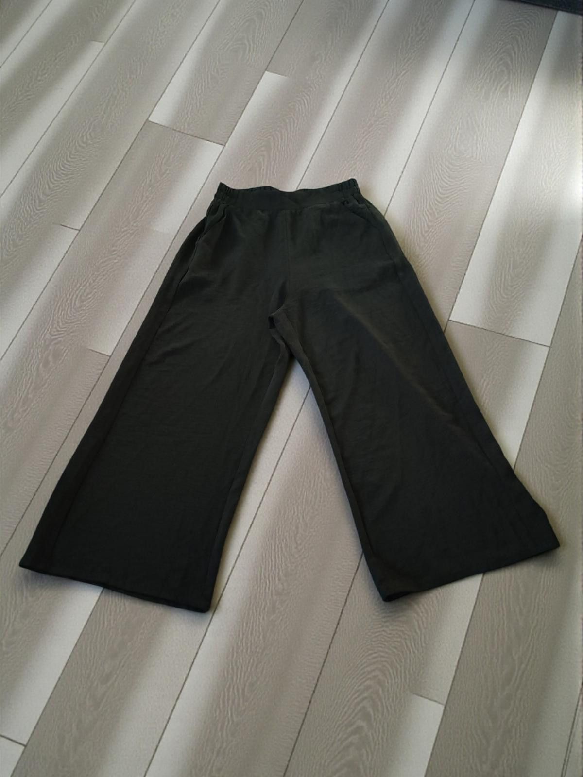 Other Lightweight Black Polyester Casual Pants - Medium Size 32" / US 10 / IT 46 - 3 Thumbnail
