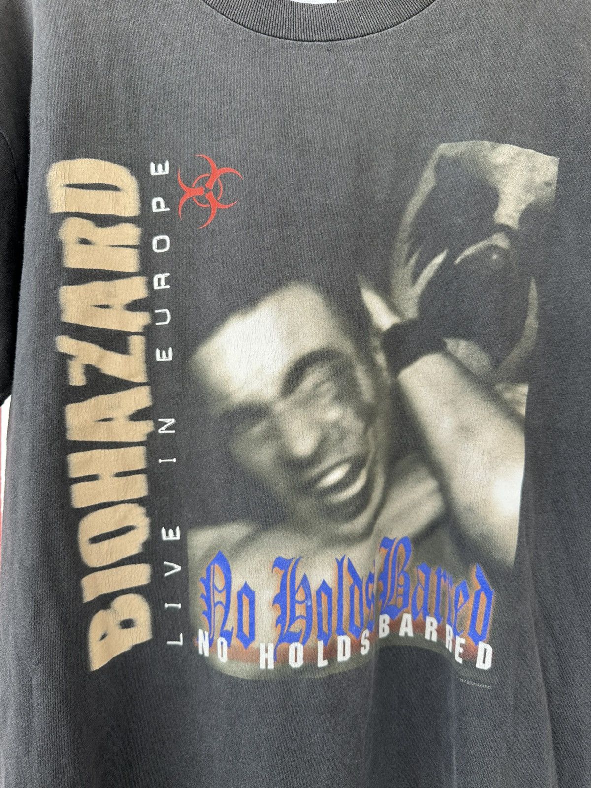 Band Tees Vintage 90s Biohazard No Hold Barred Band Tee Size US L / EU 52-54 / 3 - 3 Thumbnail
