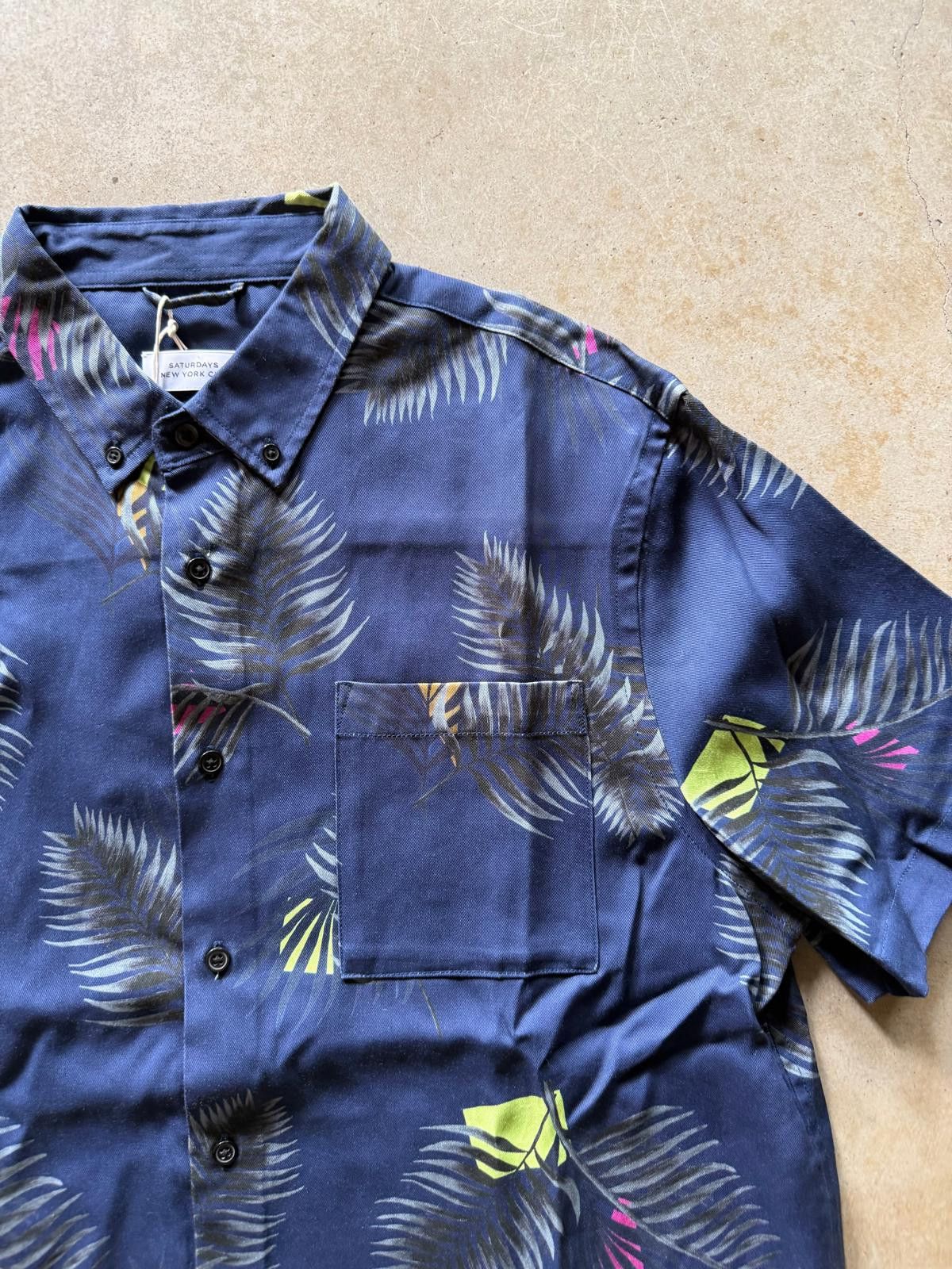 Saturdays NYC Saturday New York City Button Up Shirt Sz L Size US L / EU 52-54 / 3 - 3 Thumbnail