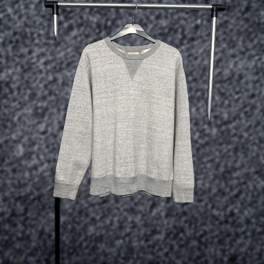 Vintage The Real McCoy's Mens Sweatshirt Made in Japan Size 40 (M) Gray Cotton Crew Neck Long Sleeve Pullover Shirt Mens Size US M / EU 48-50 / 2 - 1 Thumbnail