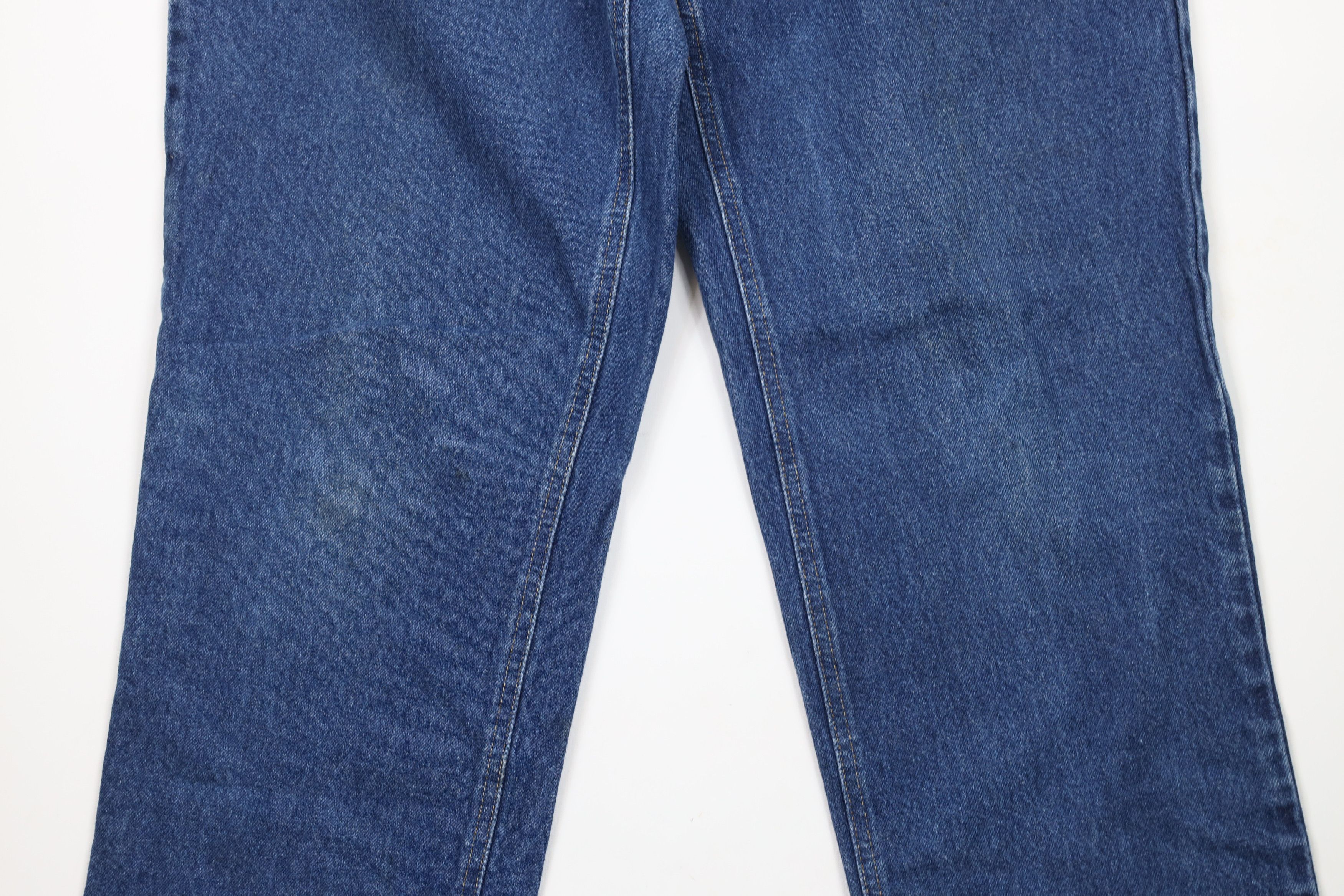Carhartt × Vintage Vintage Carhartt Spell Out Relaxed Fit Denim Jeans Blue Size US 38 / EU 54 - 3 Thumbnail
