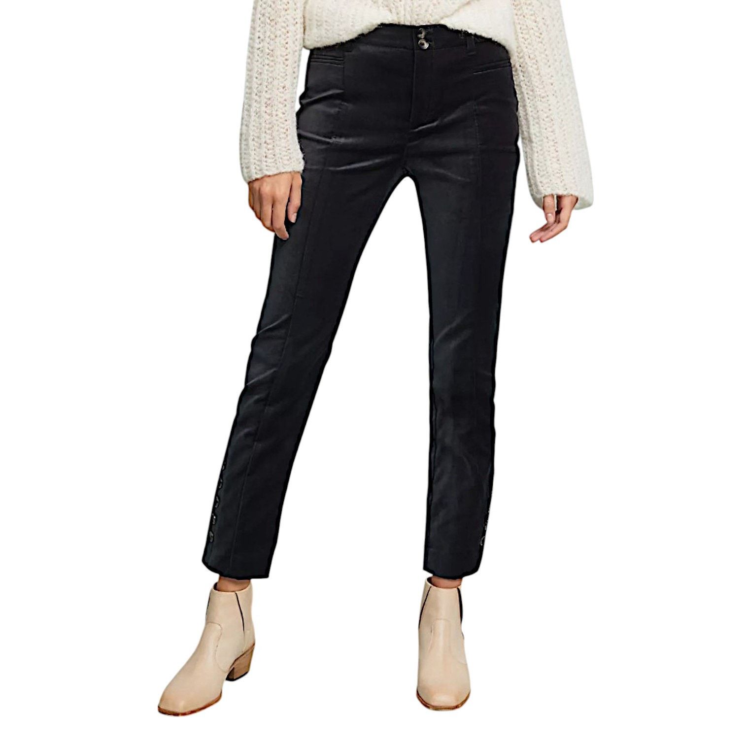 Anthropologie Anthropologie Black Pants | Size 0 Size 25" / US 0 / IT 36 - 4 Thumbnail