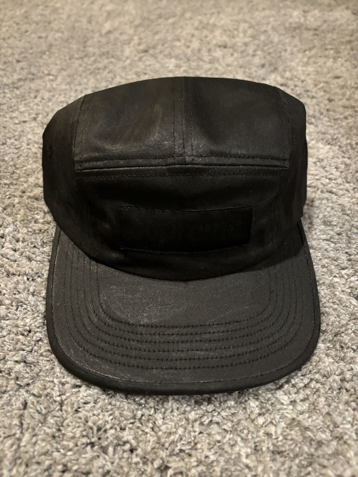 SupremeMM6 MaisonMargielaPaintedCamp Cap店舗購入致しました - 帽子