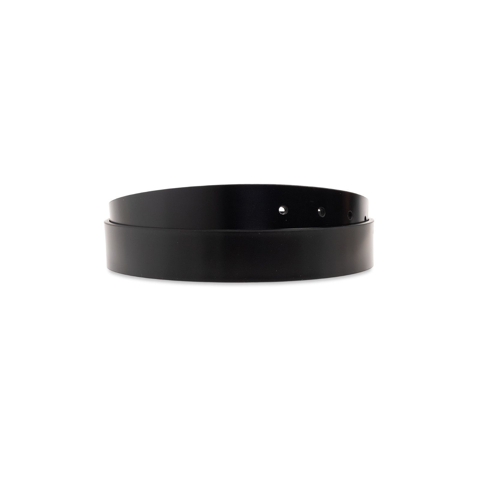 Versace VERSACE Black Leather Belt New & Authentic (Men's size:90;) Size ONE SIZE - 2 Thumbnail